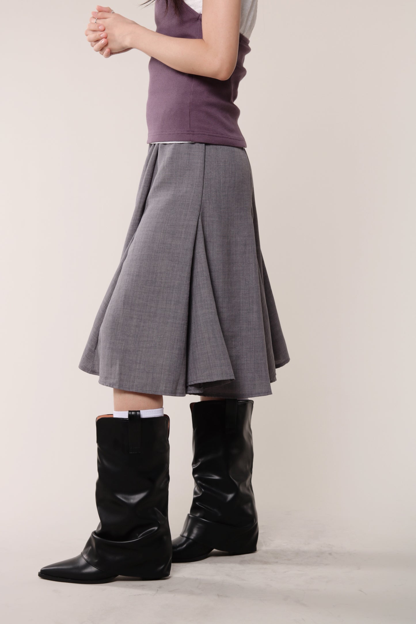 Edgy Pointed Toe Boots