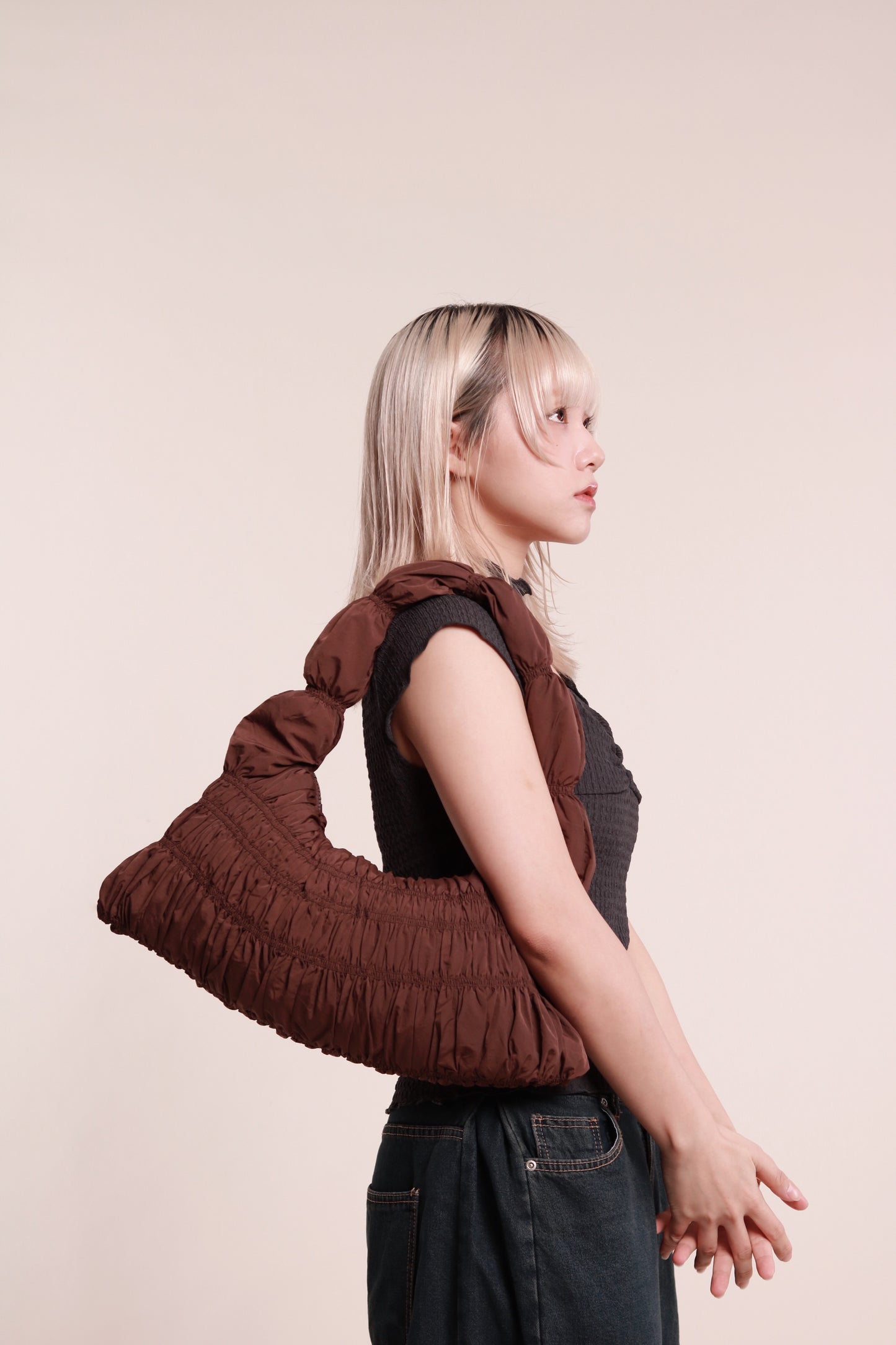 Puffy Bag (Brown)