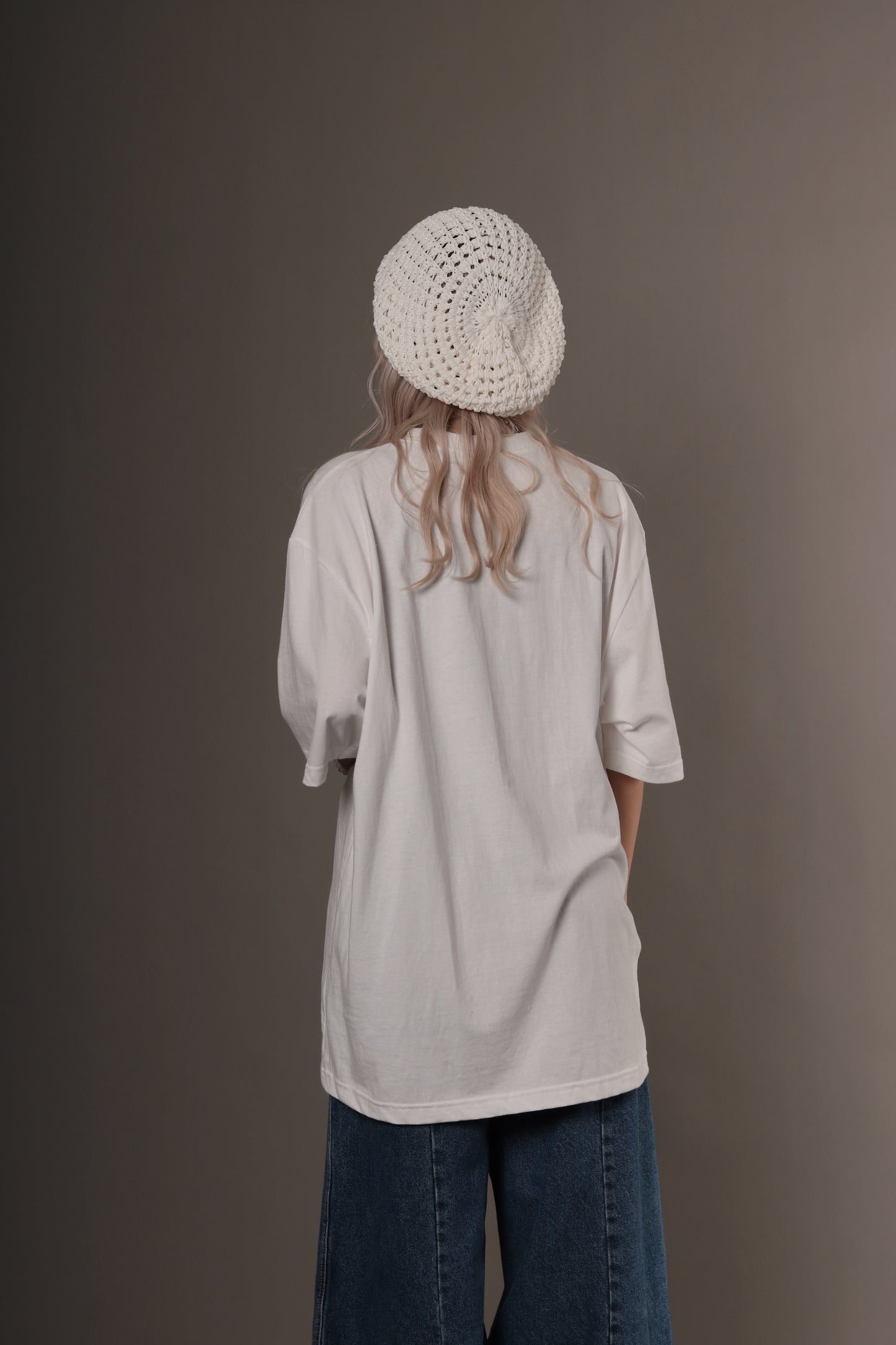 Daily Knit Beret (Black/Blue/Pink/Purple/White)