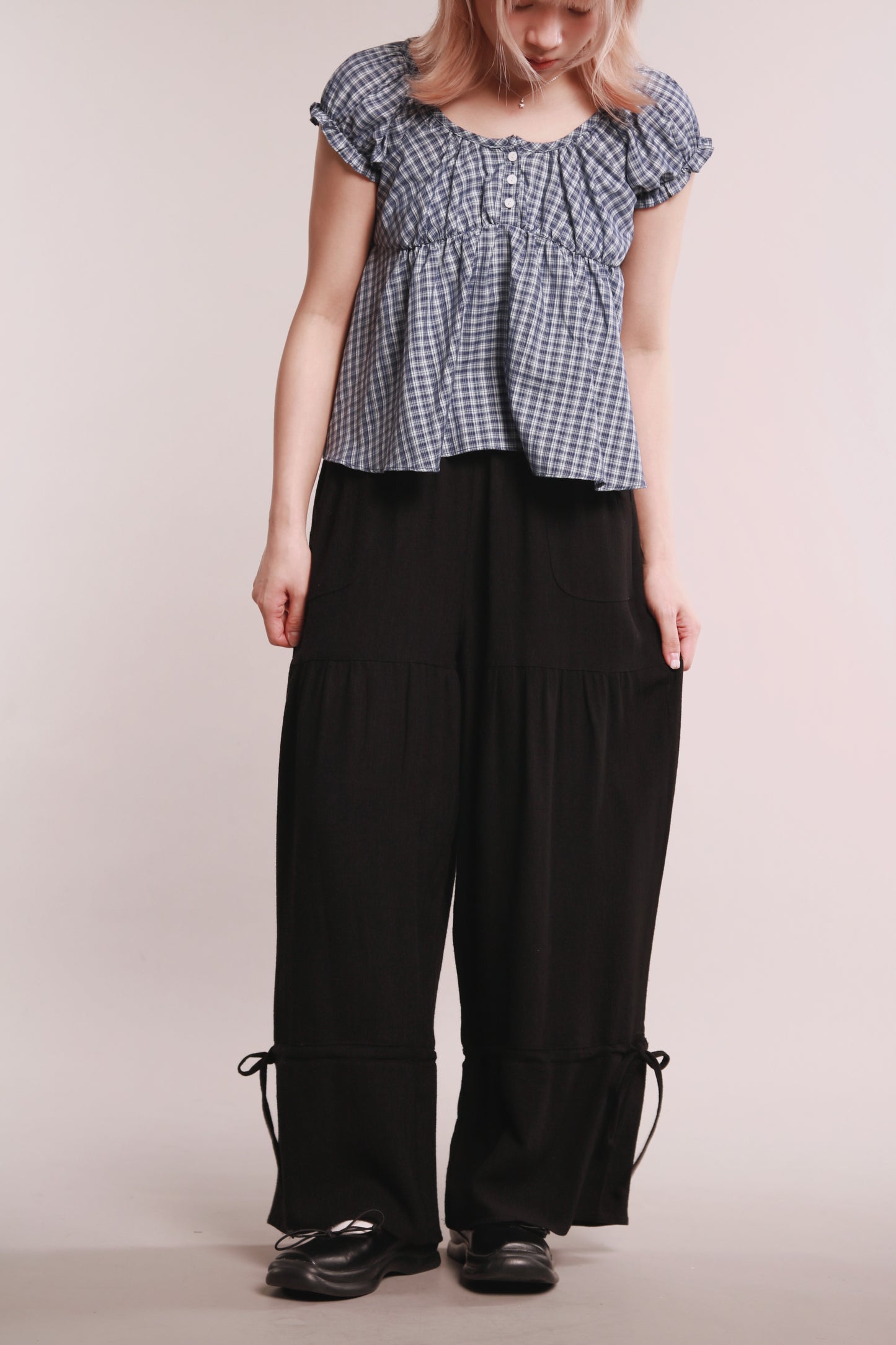 Linen Ease Pants (Black)
