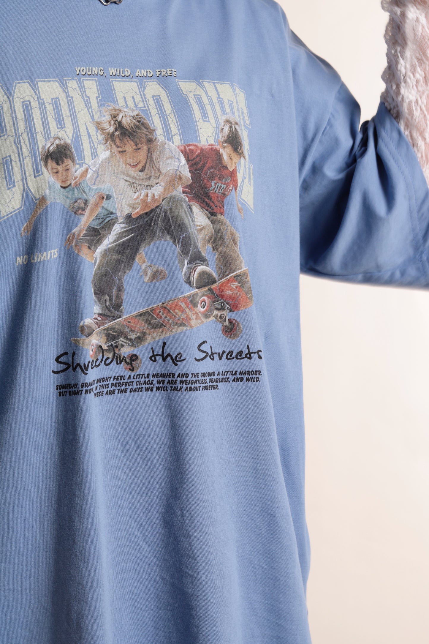 Born To Ride Tee (Blue)