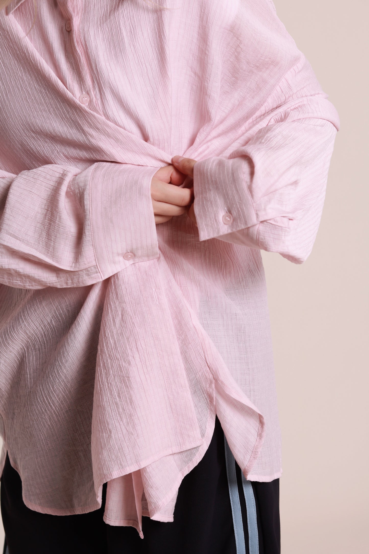 Softy Oversize Shirt (Pink)
