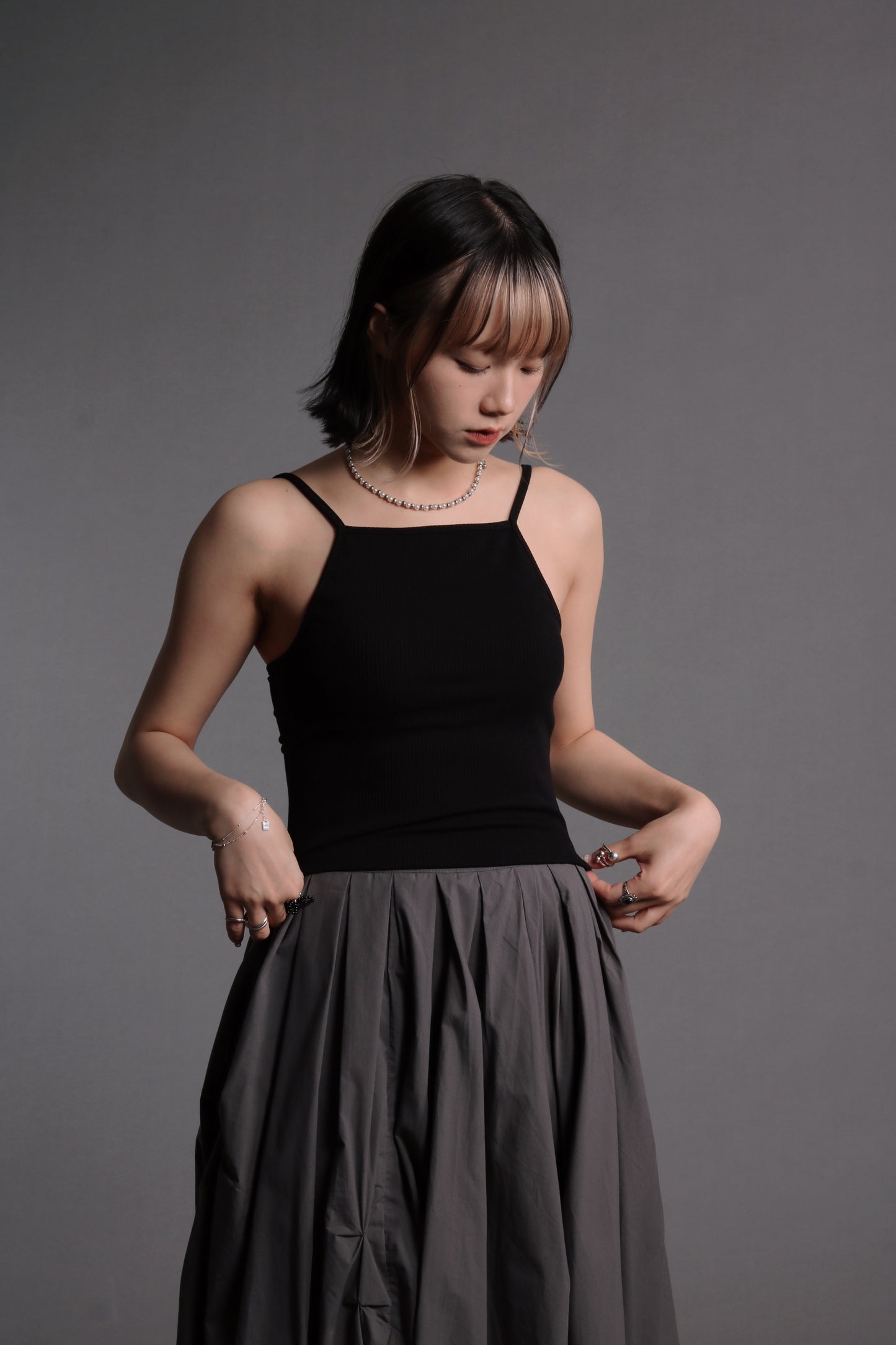 Ribbed Tank Top (Black/Blue/Grey/Red/White/Yellow)