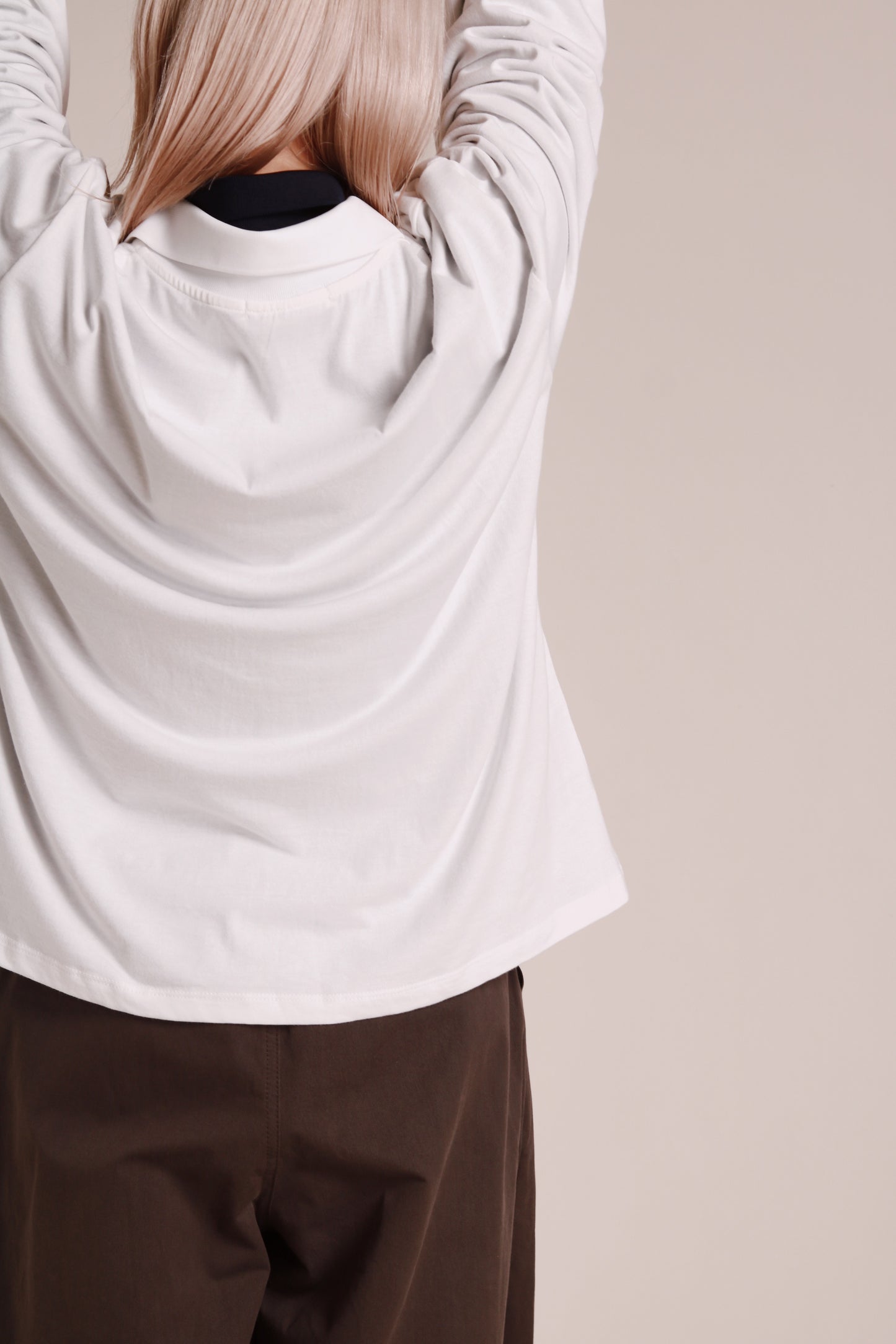 Autumn Polo Top (White)