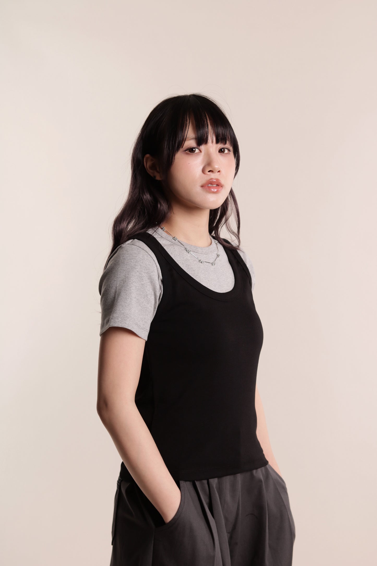 Gina Tee Set (Grey)