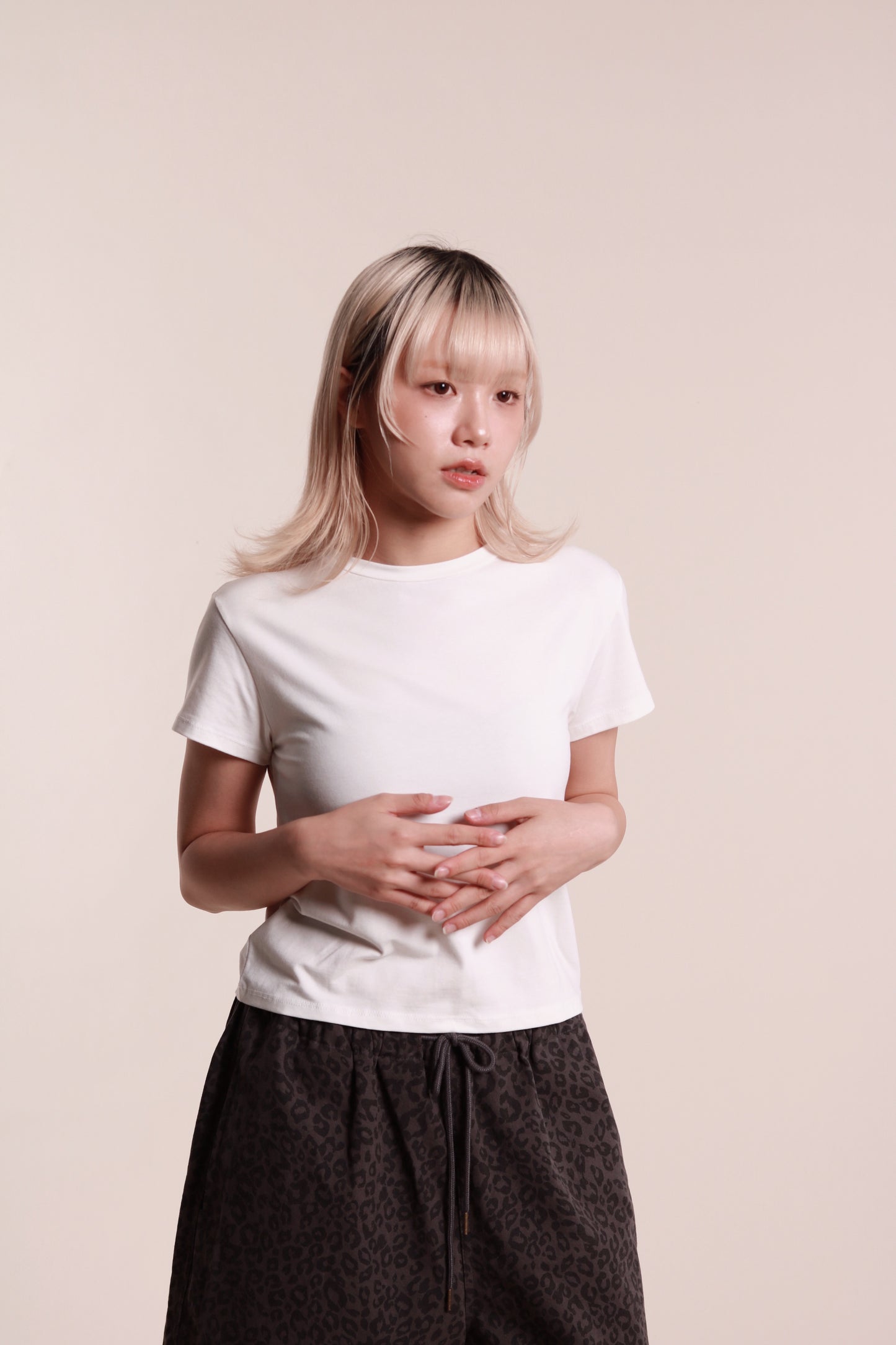 Lyla Tee Set (White)