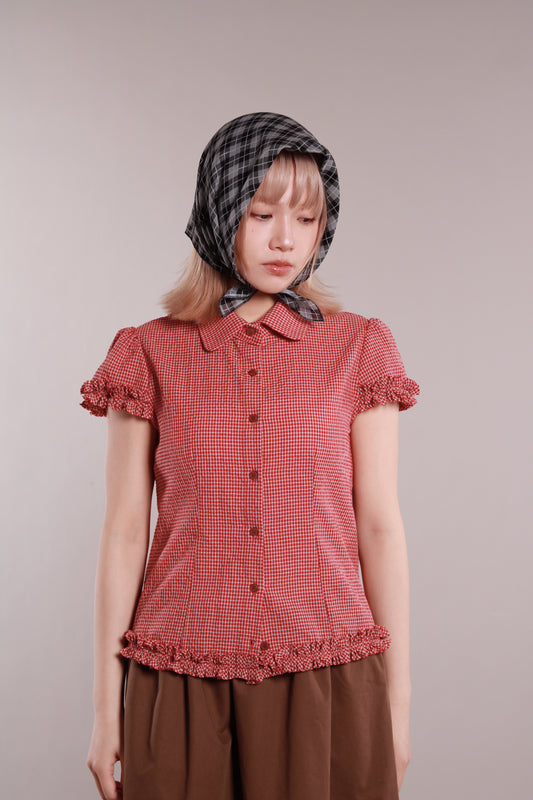 Dottie Blouse (Red)