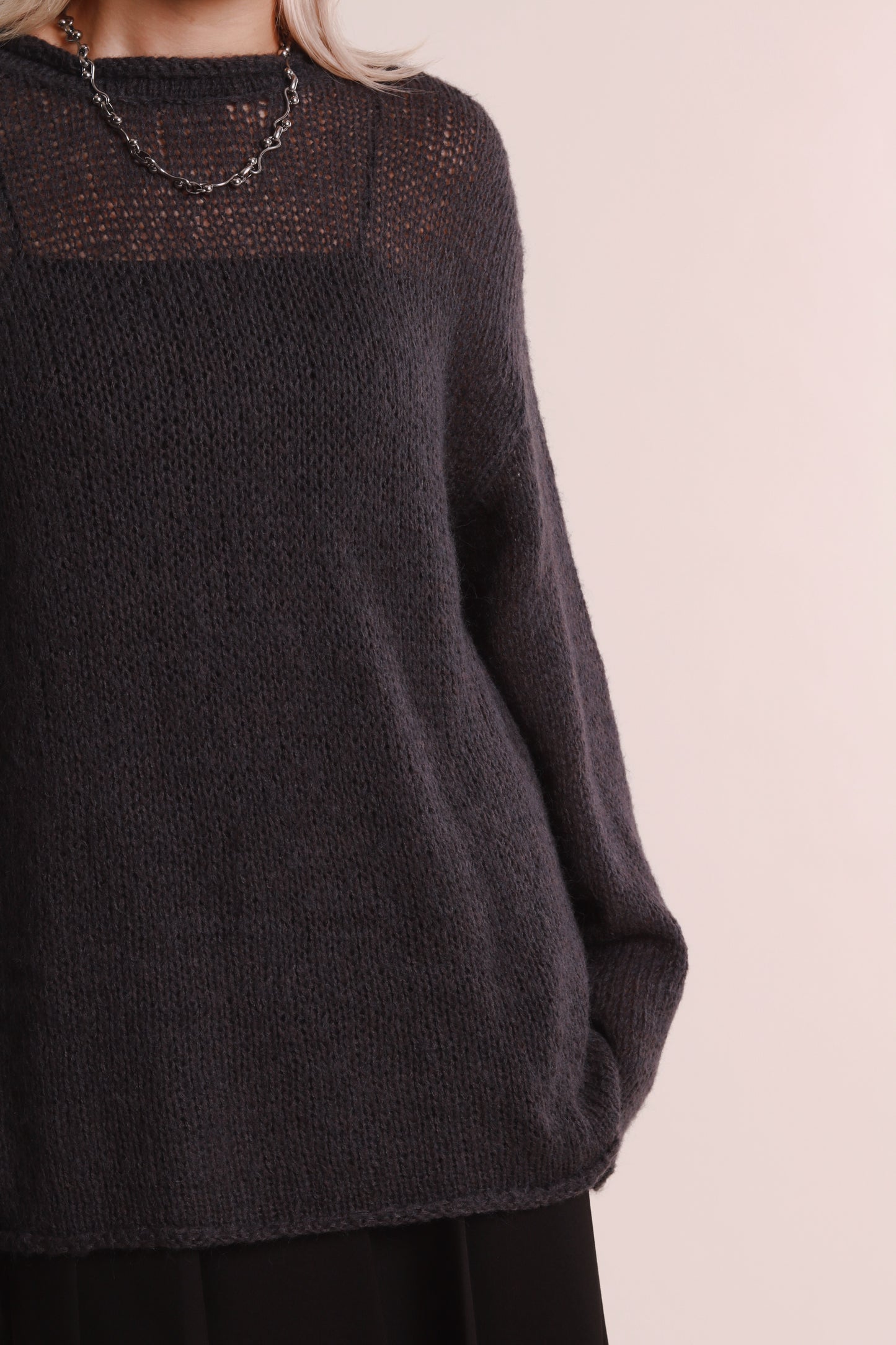 Lazy Sweater (Charcoal)