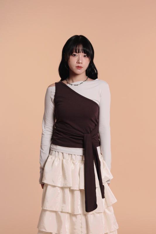 Layered Top (Brown)