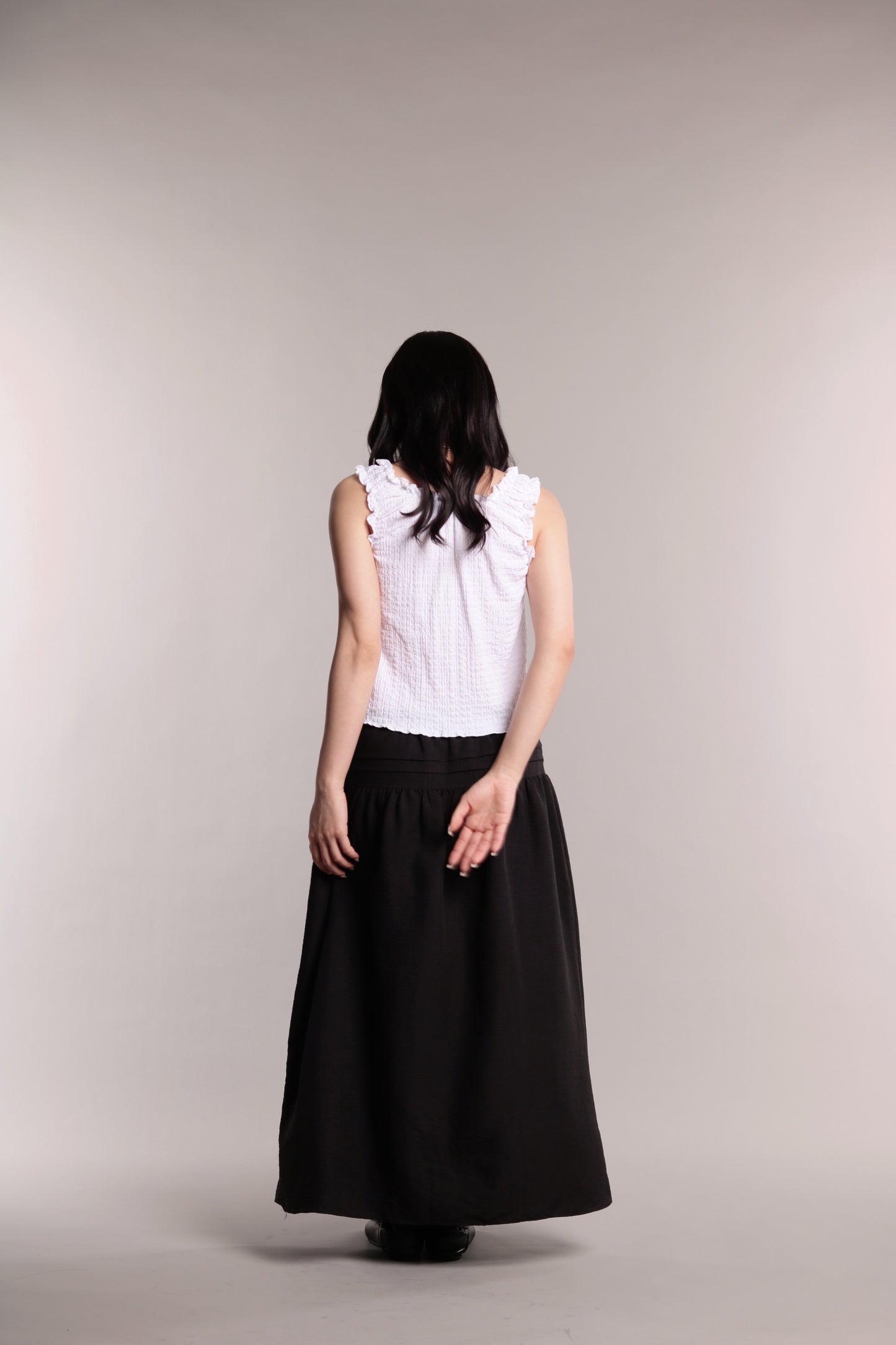 Gathered Top (White)