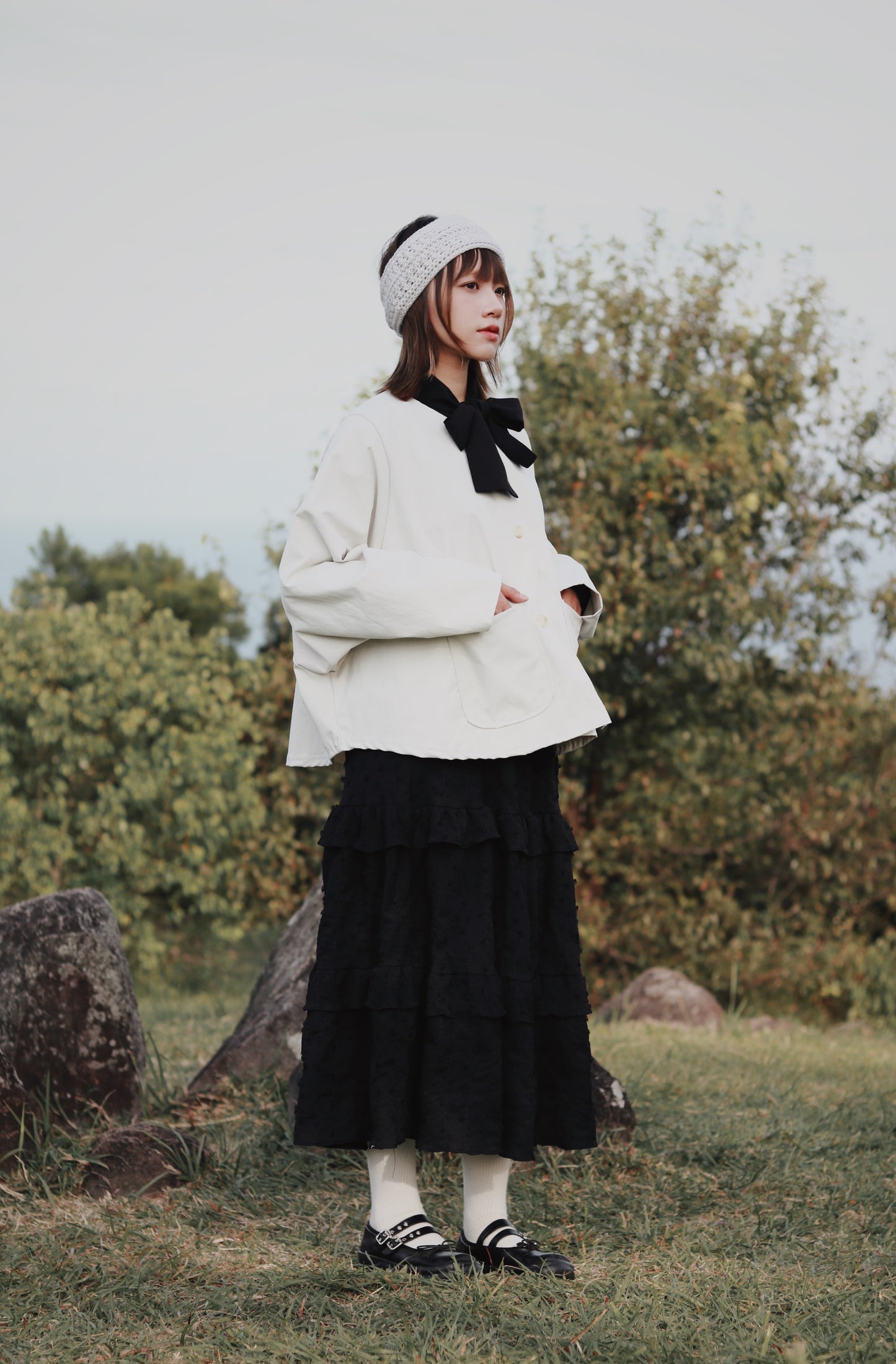 Ollie Jacket (Ivory)