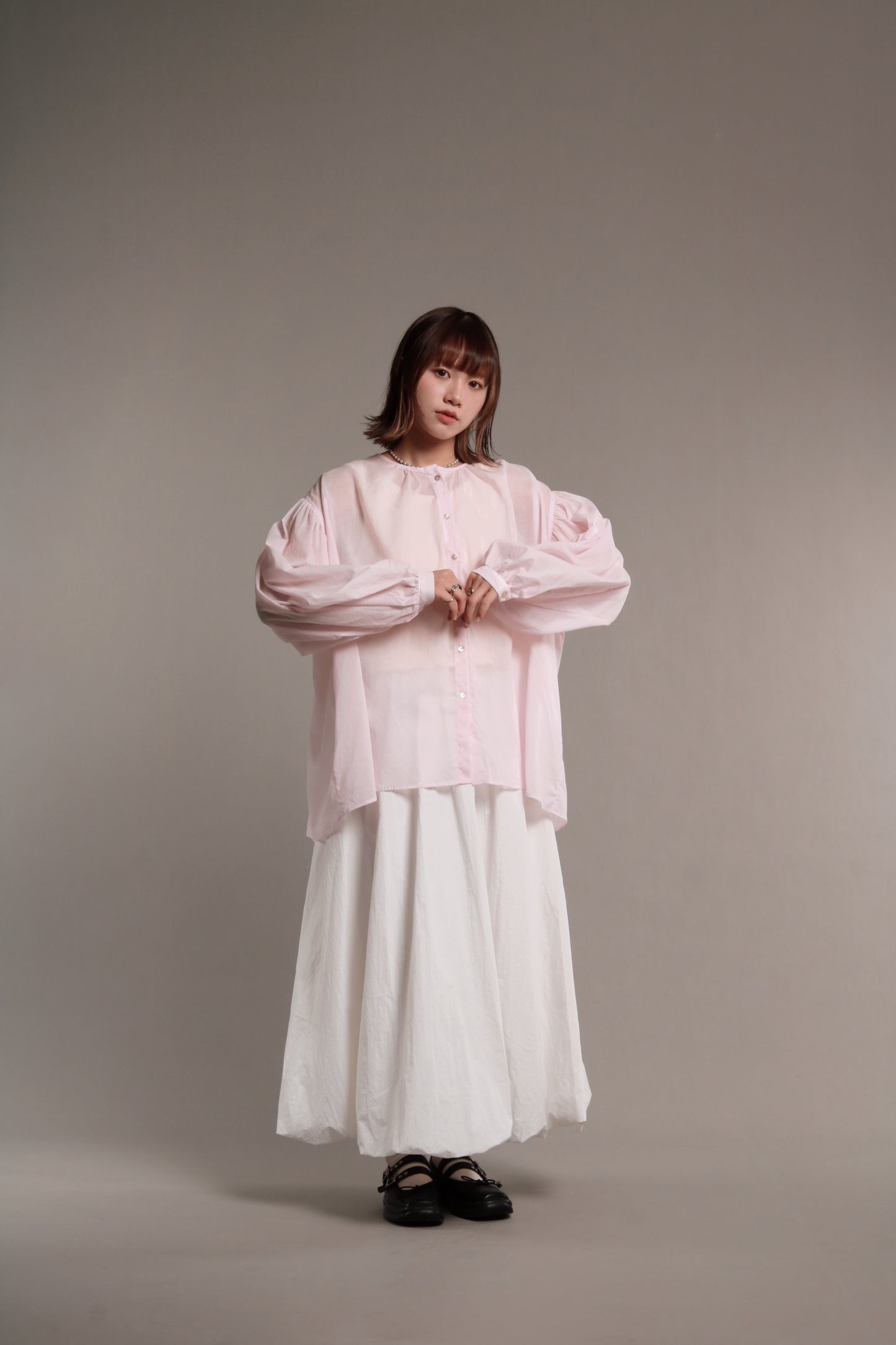 Bubble Skirt (White)