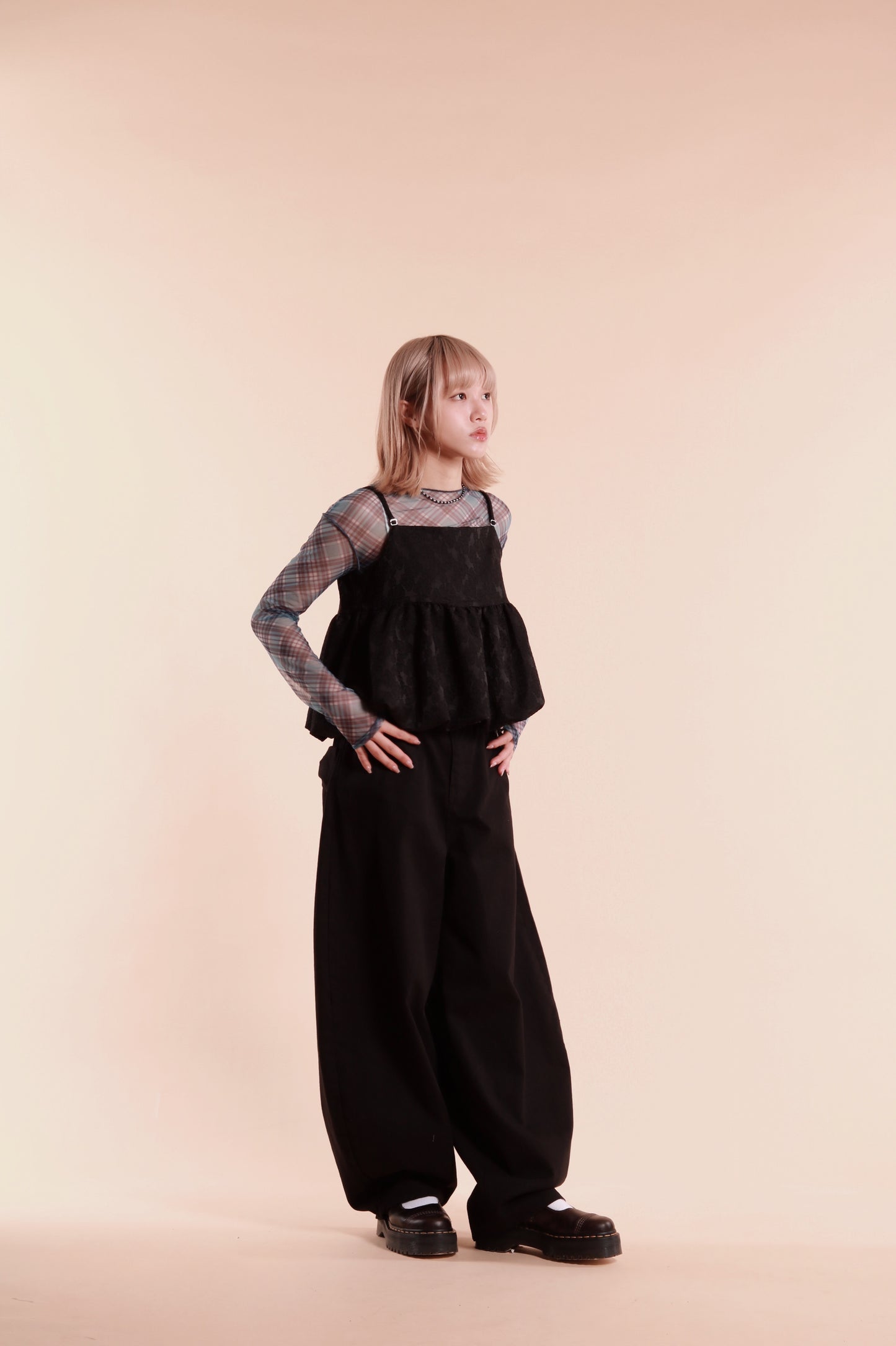 Ribbon Jeans (Black)