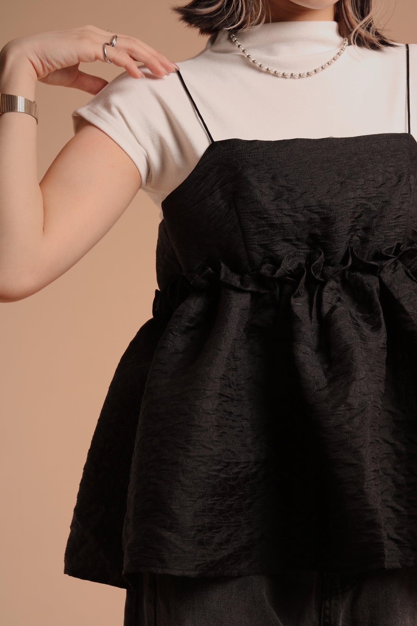 Cap Sleeve Tee (Ivory)