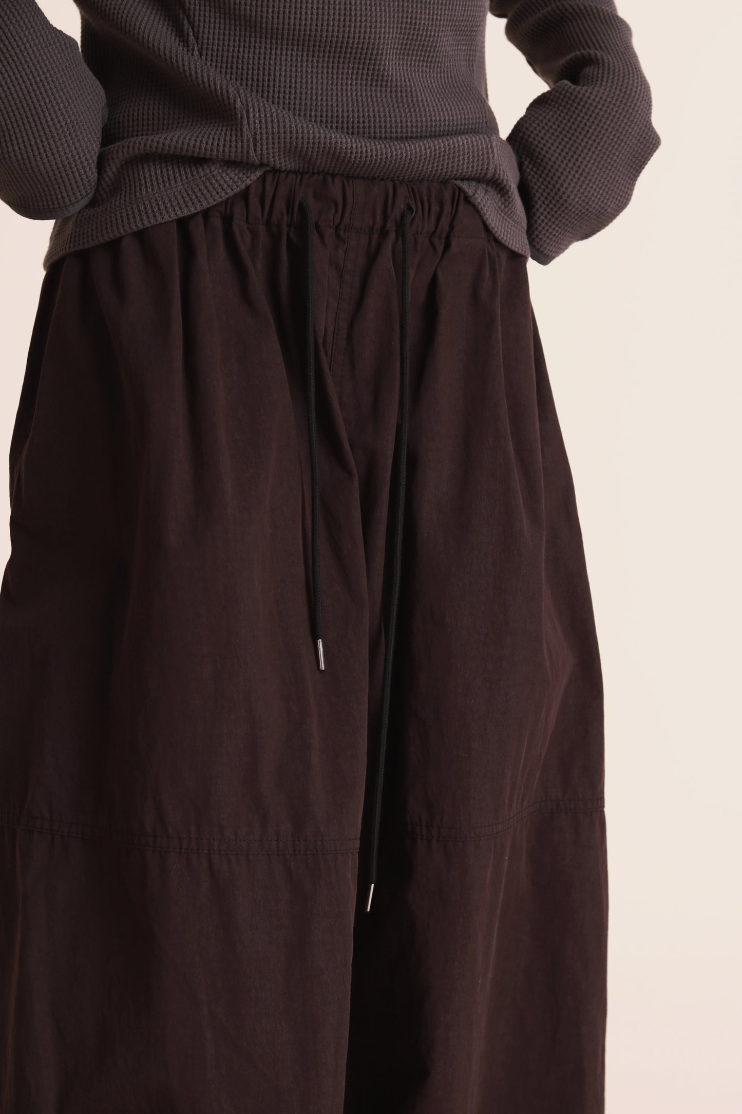 Winter Bubble Cloud Skirt (Black)