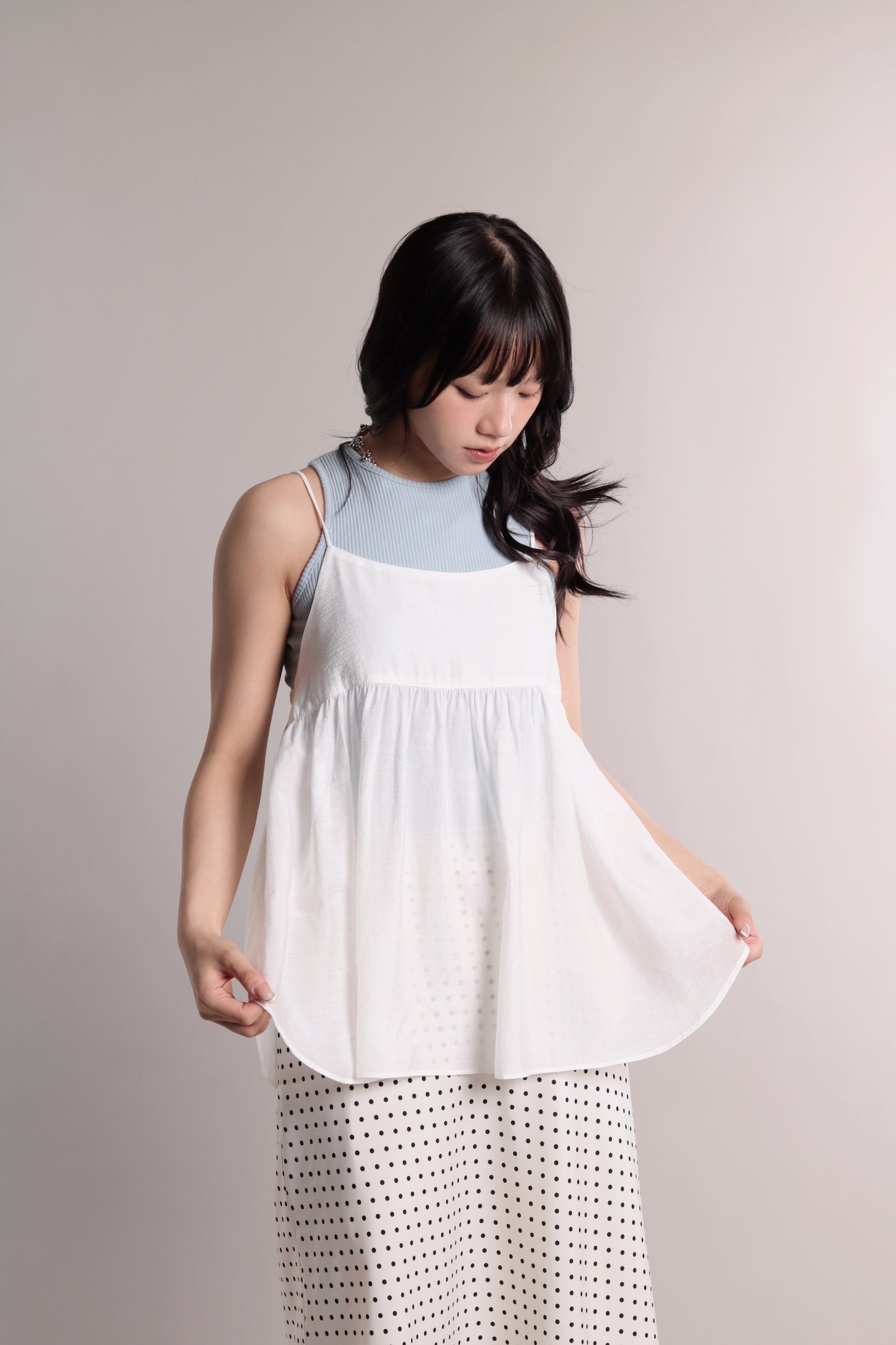 Babydoll Top (White)