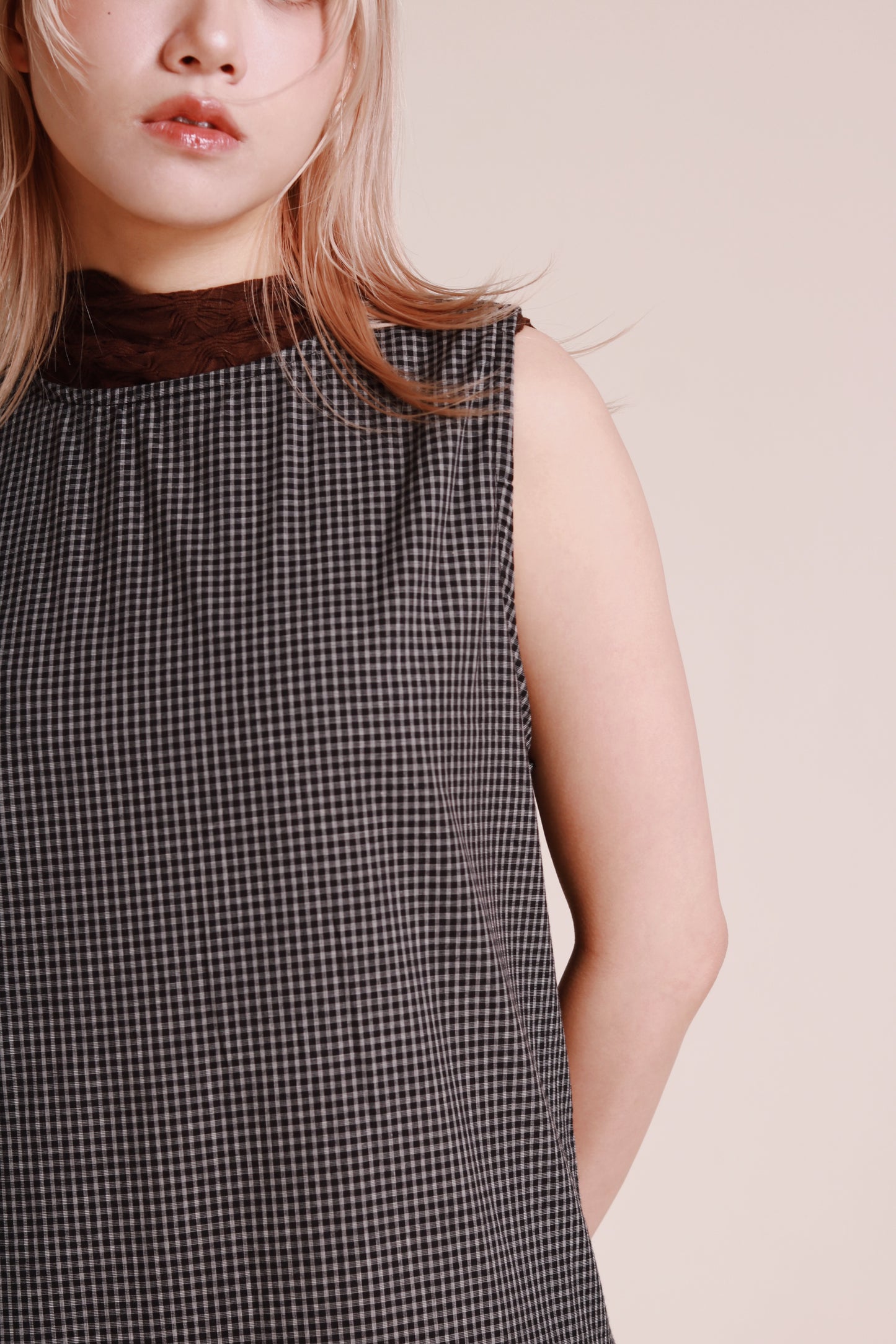 Layered Ruffle Dress (Black)