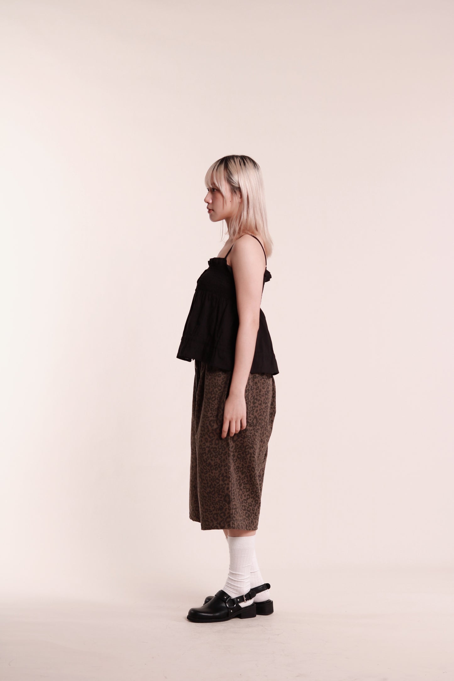 Audrey Sleeveless Top (Black)