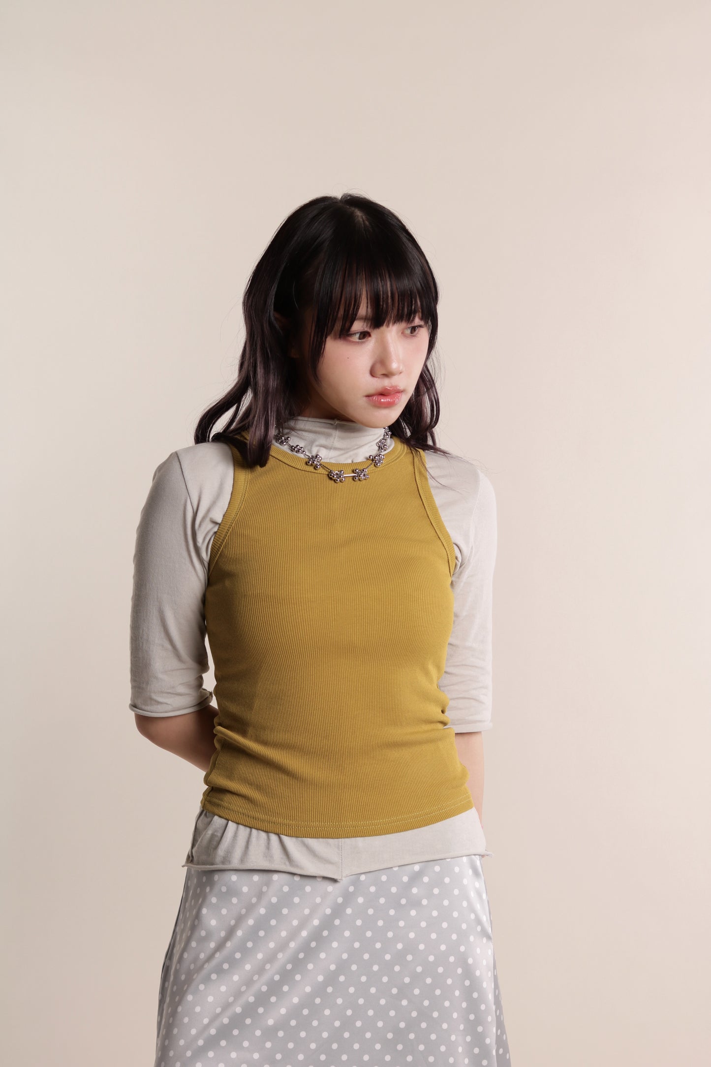 Slim Tank Top (Mustard)