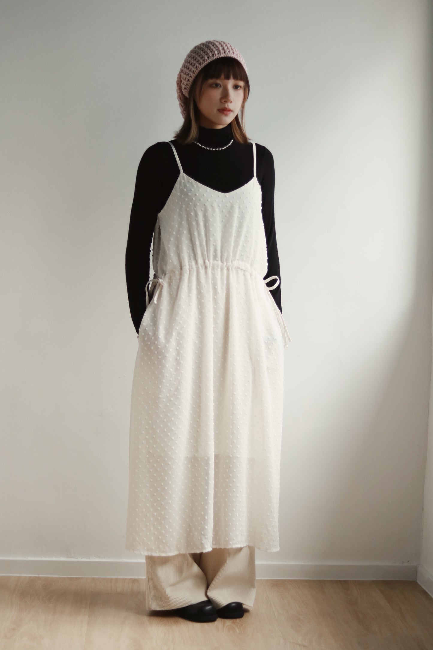 Dot Dot Dress (Ivory)