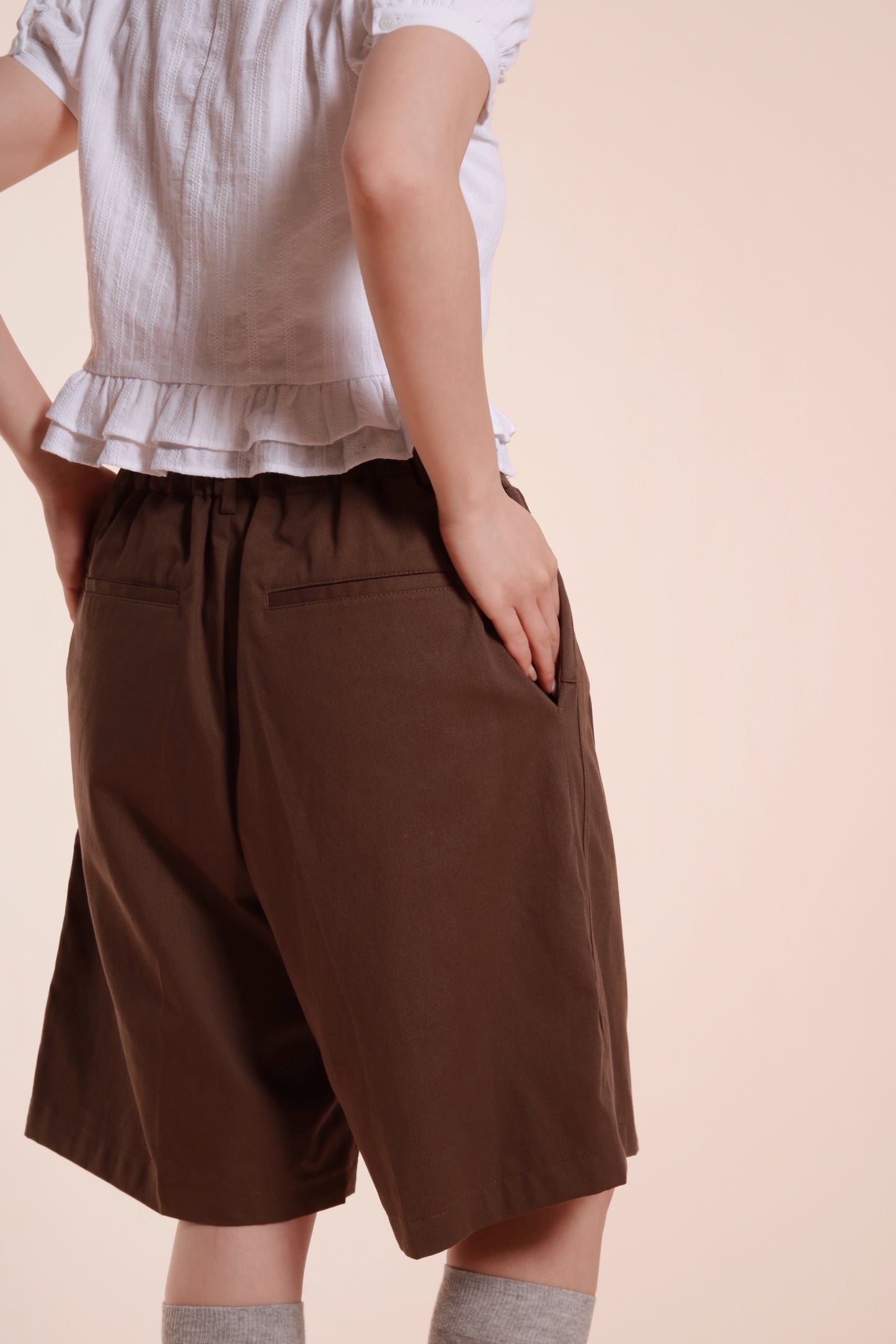 Youth Shorts (Brown)