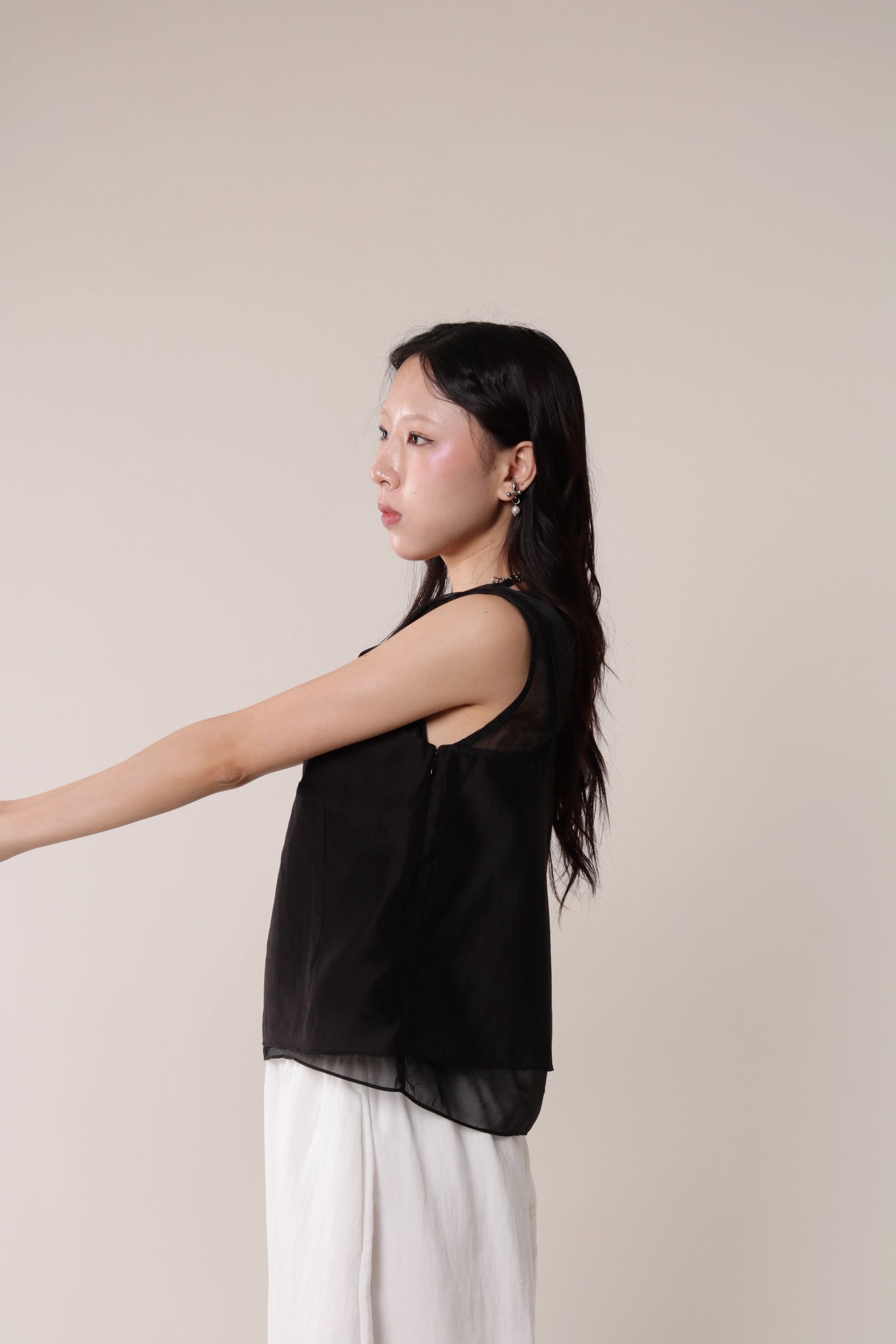 Chaya Layered Top (Black)