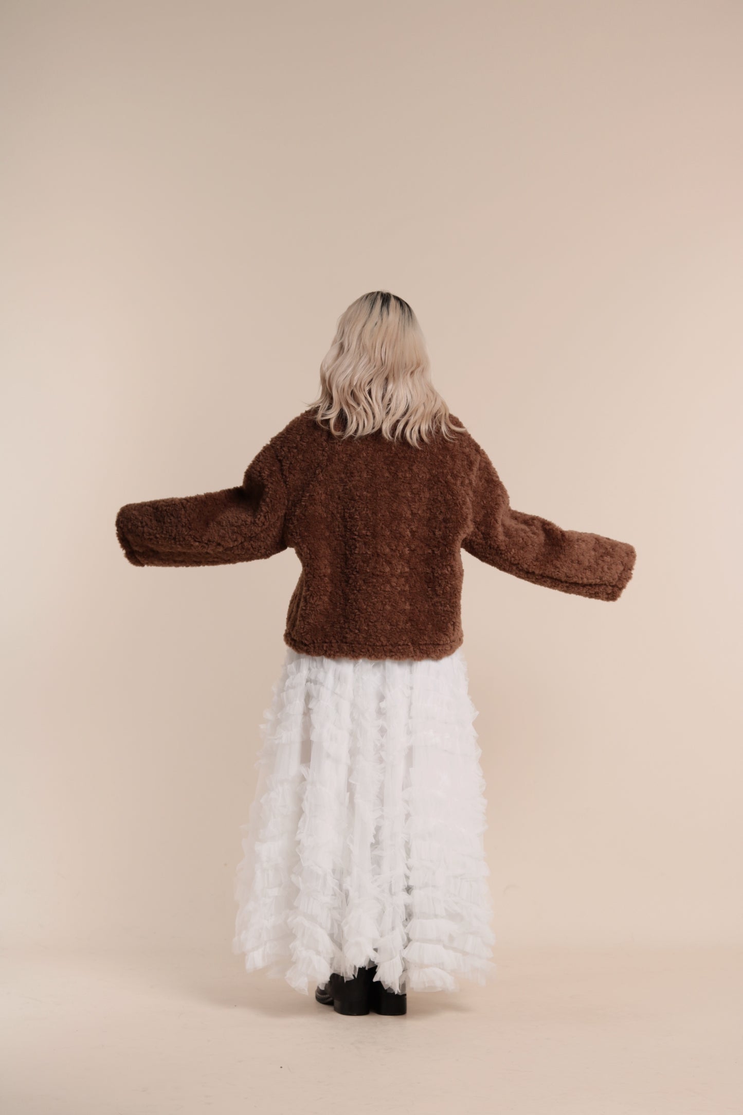 Teddy Bear Jacket (Brown)