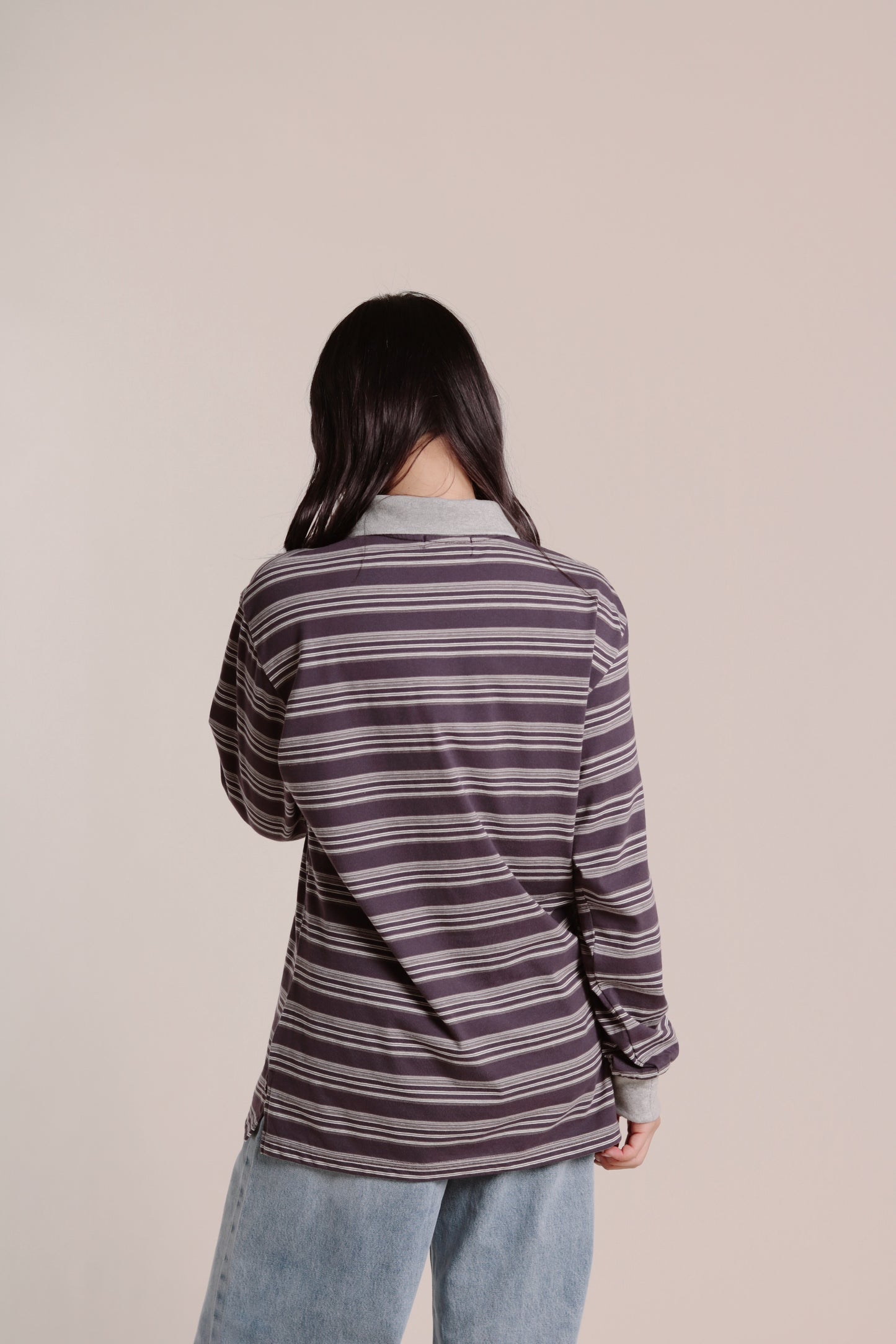 Striped Top (Purple)