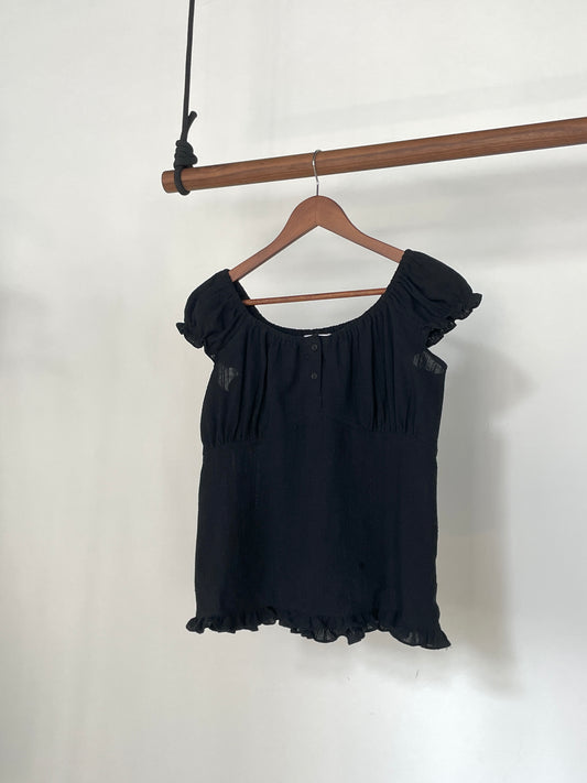 Betty Blouse (Black)