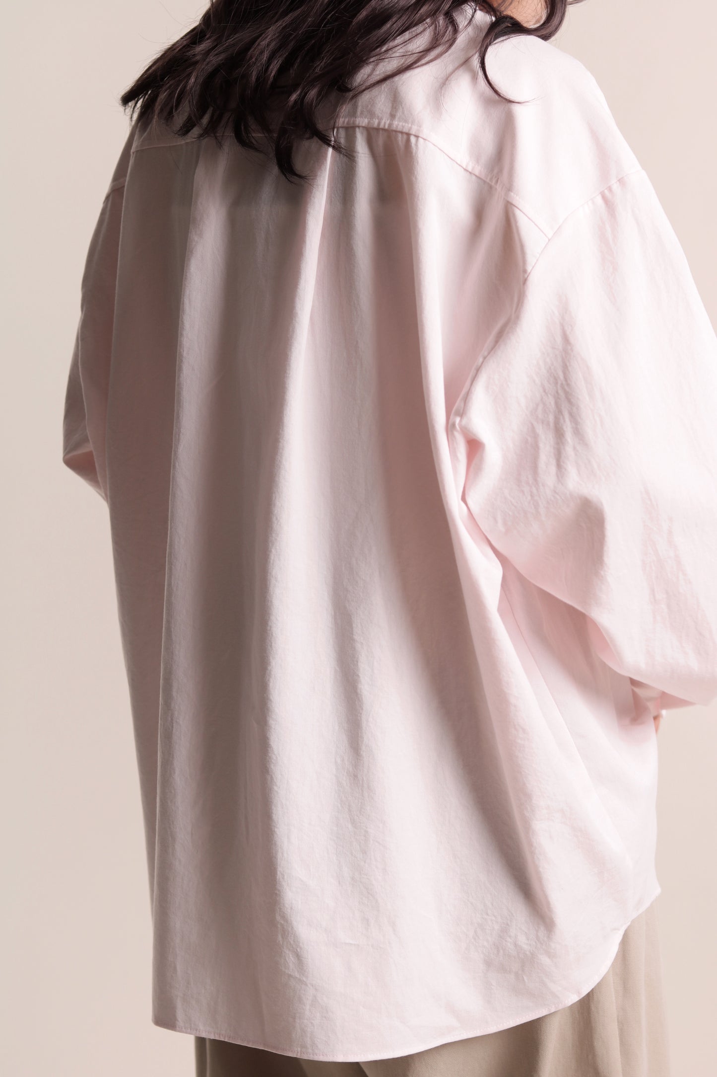 Oversized Boyfriend Shirt (Pink)