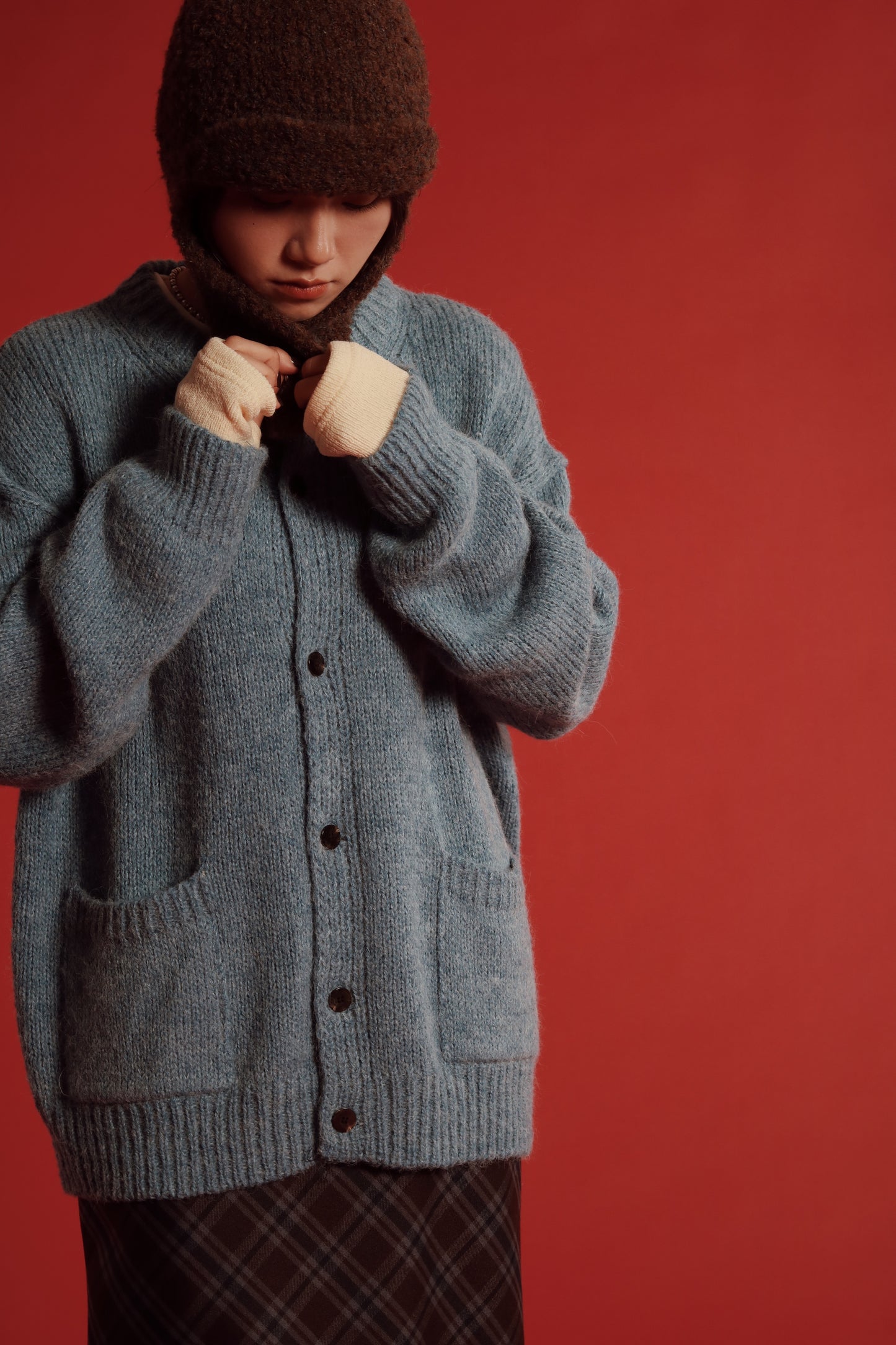 Flaps Beanie (Black/Brown/Grey/White)