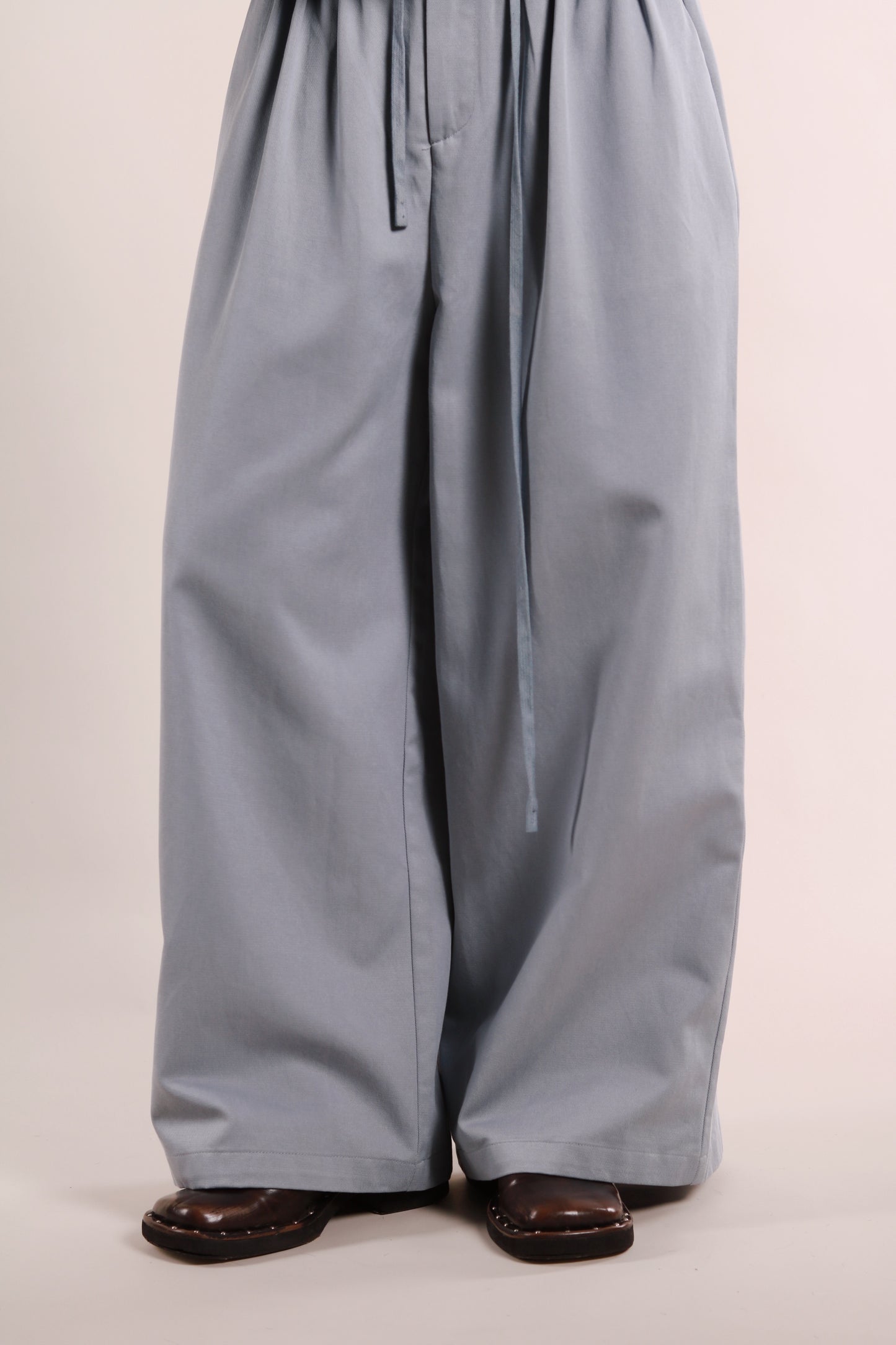 Renne Wide Leg Pants (Blue)