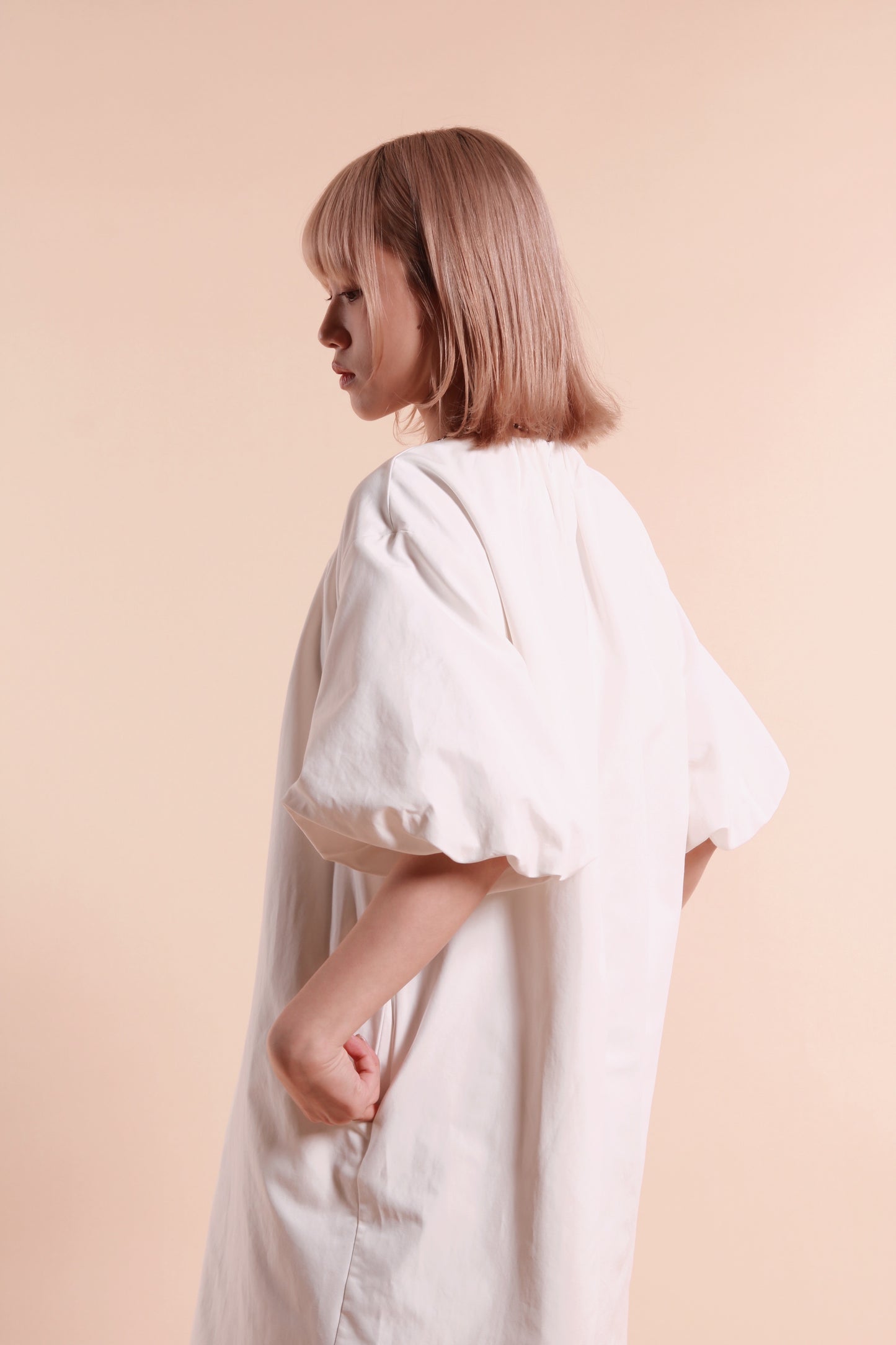 Doll Puff Sleeve Ops (White)