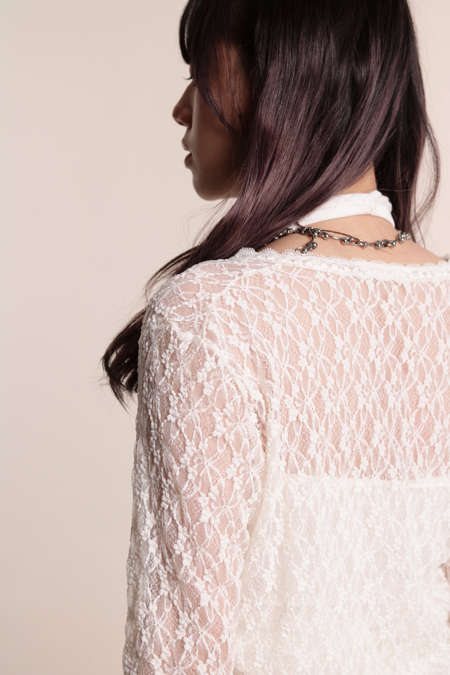 Halter Bra Top (White)