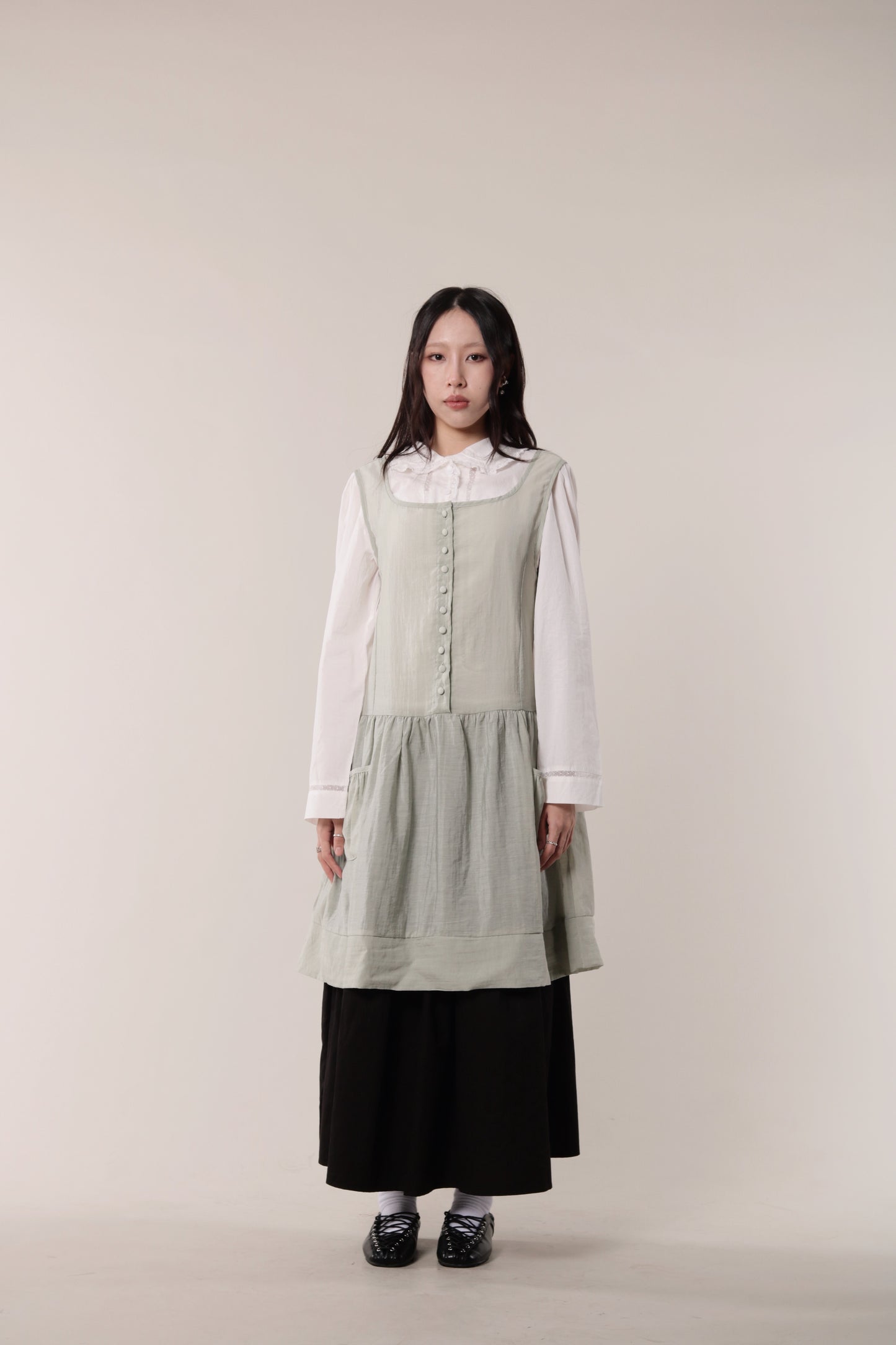 Pleated Skirt (Black)