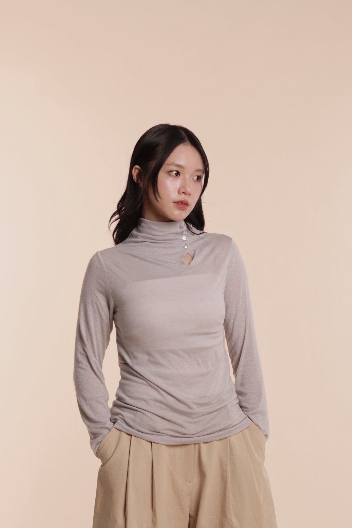 Jenny Daily Top (Light Grey)