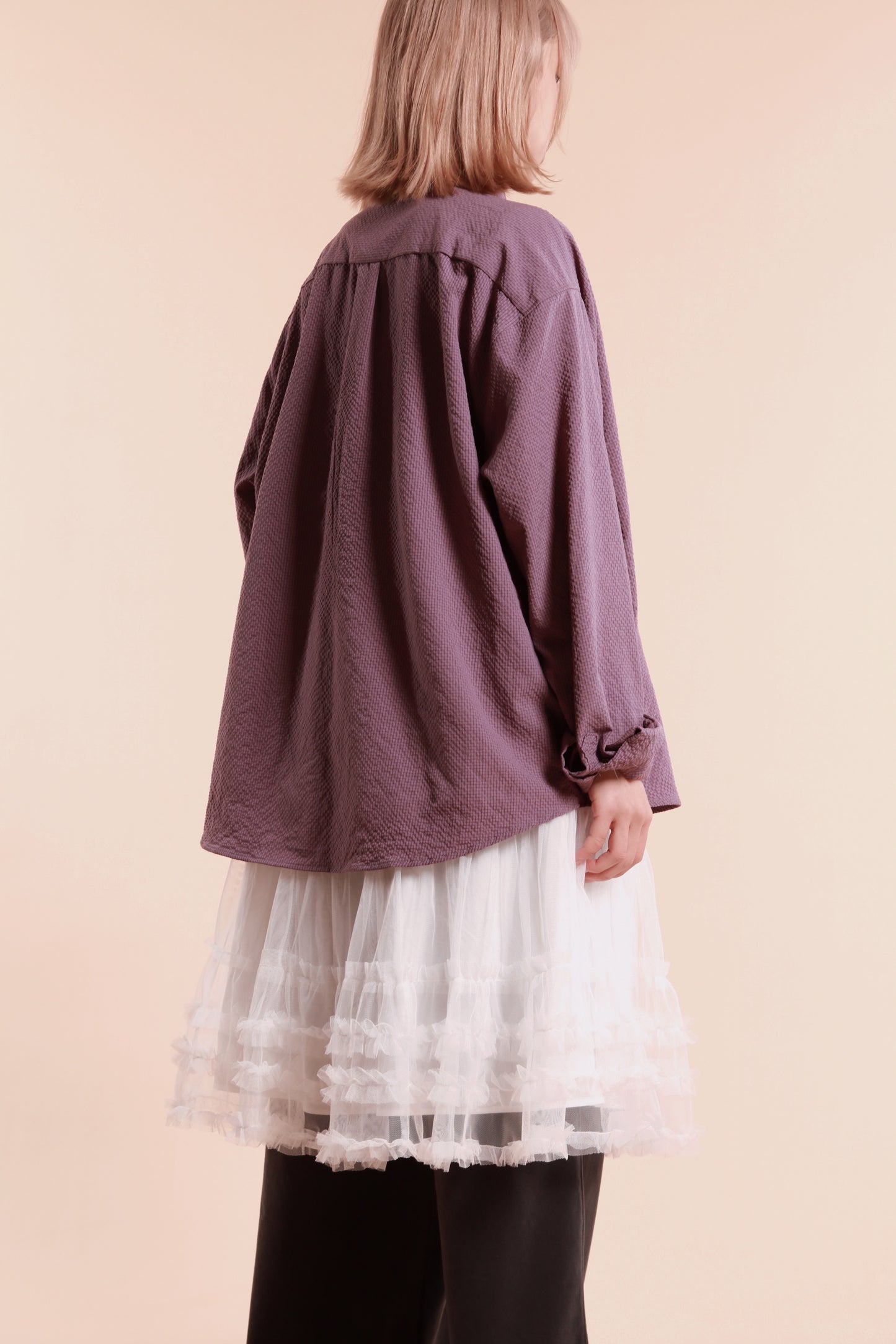 Doll Lace Ruffle Skirt (White)