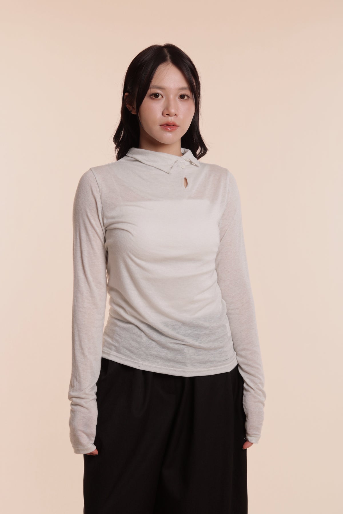 Jenny Daily Top (Light Oat)