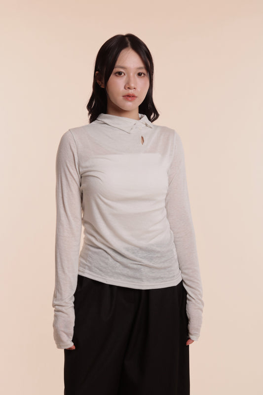 Jenny Daily Top (Light Oat)