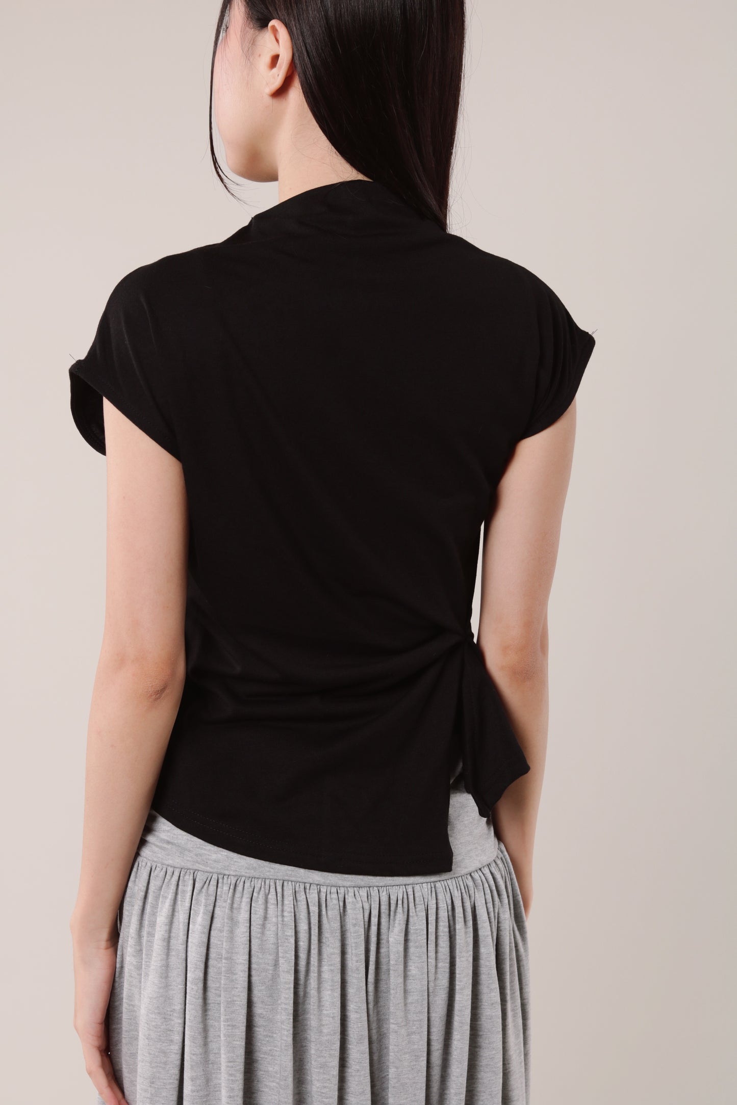 Borg Gathered Tee (Black)
