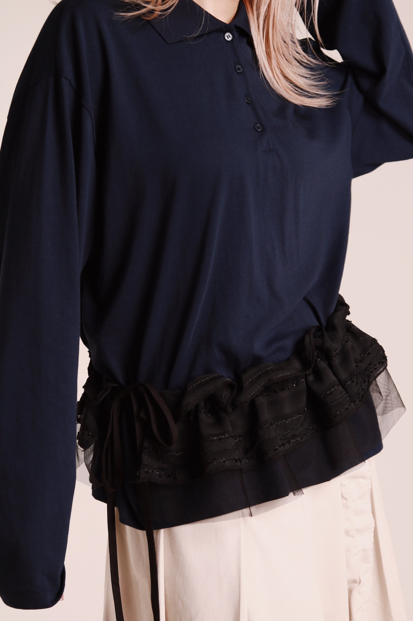 Ruffle Belt (Black)