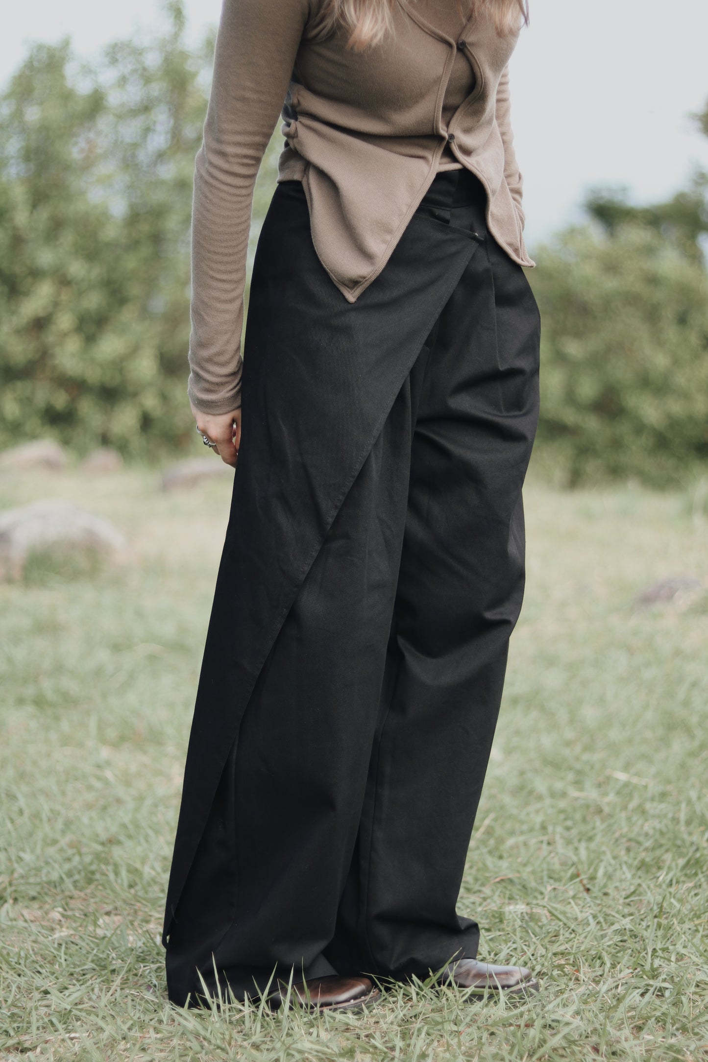 Layered Pants (Black)
