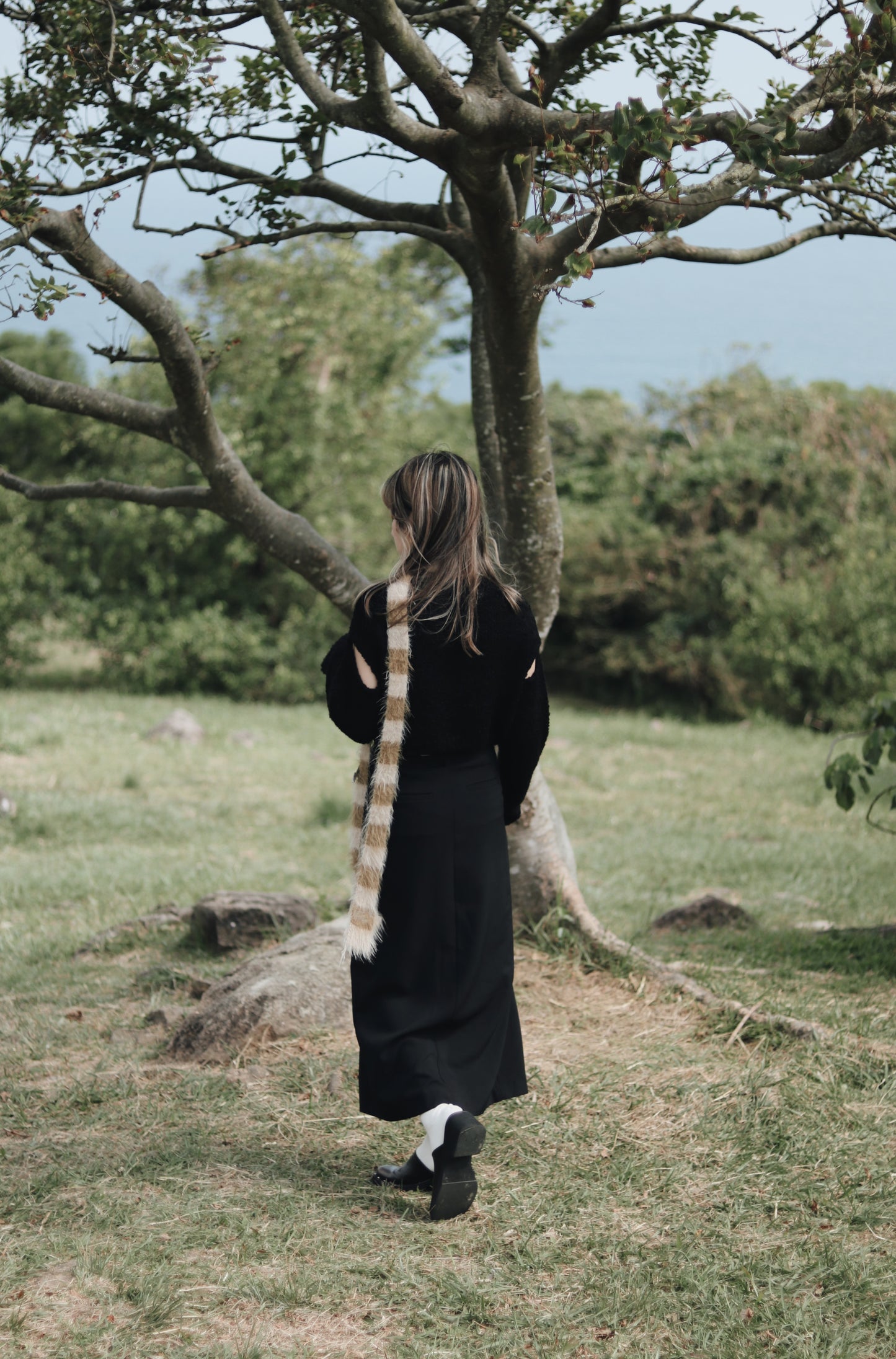 Pleated Skirt (Black)