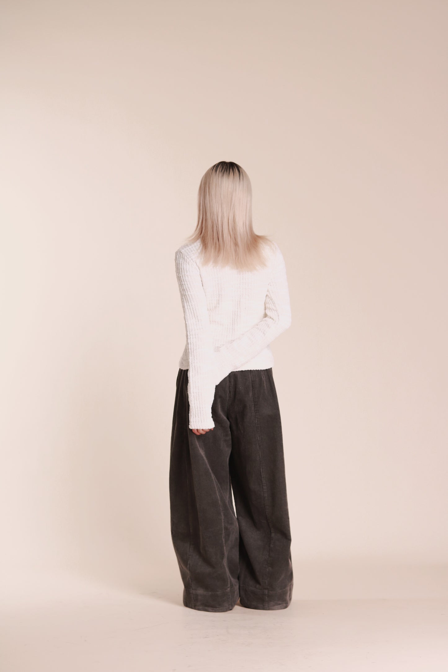 Textured Top (Ivory)