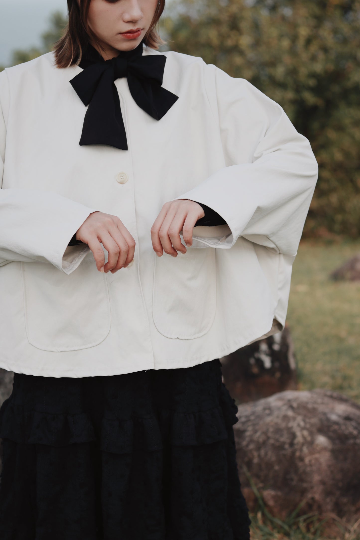 Ollie Jacket (Ivory)