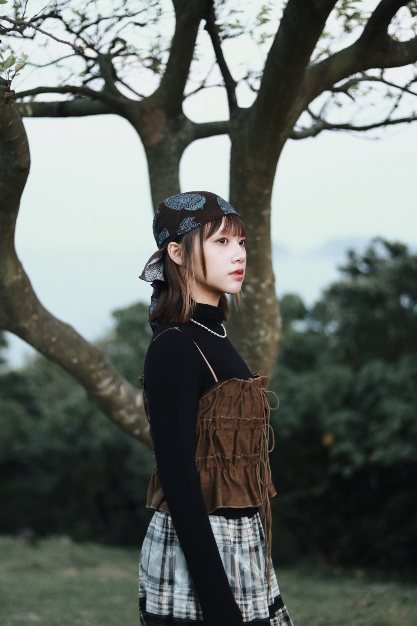 Double Fafa Top (Black)