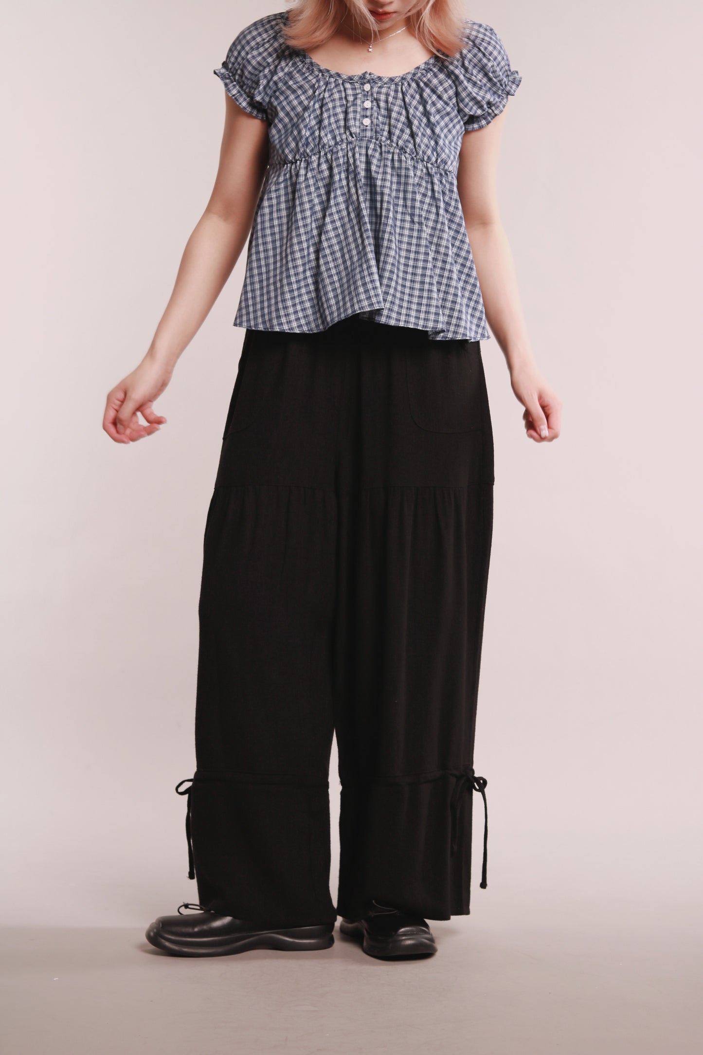 Linen Ease Pants (Black)