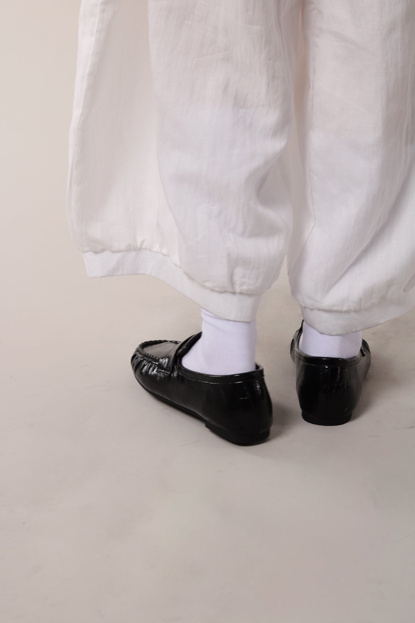Vintage Crinkled Loafers