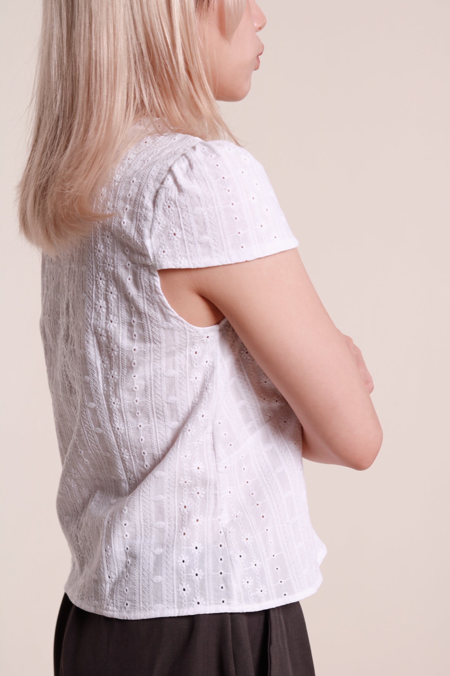 Lace Blouse (White)