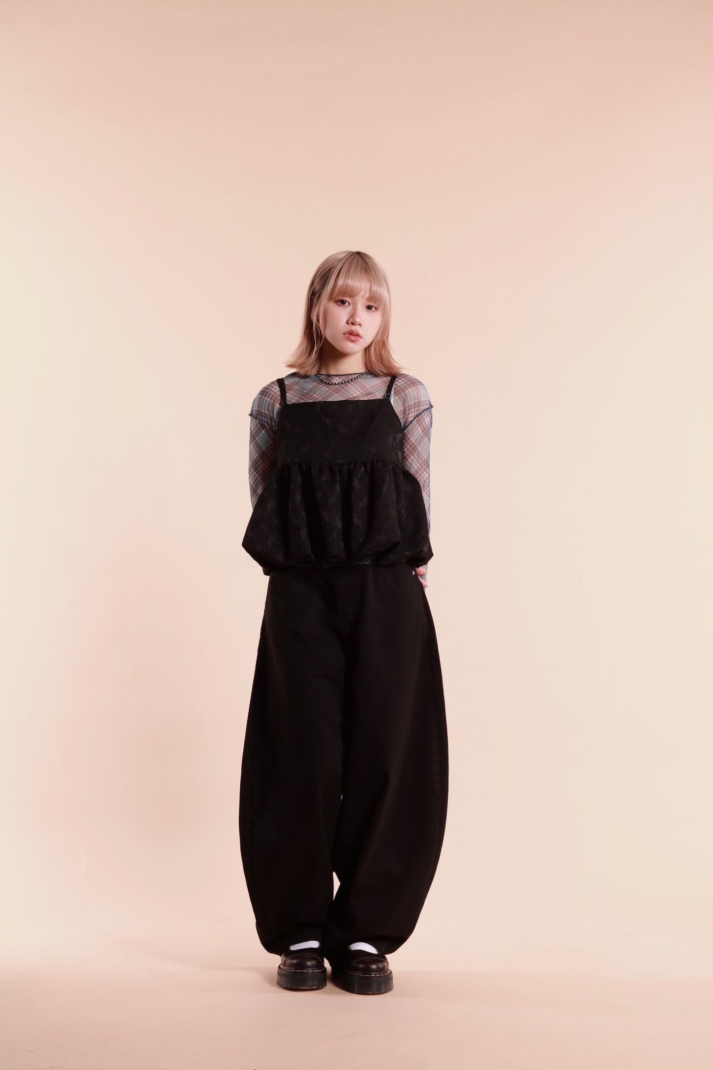 Ribbon Jeans (Black)